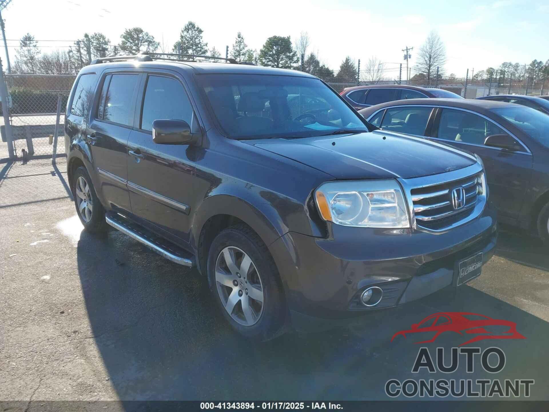 HONDA PILOT 2013 - 5FNYF4H9XDB070124