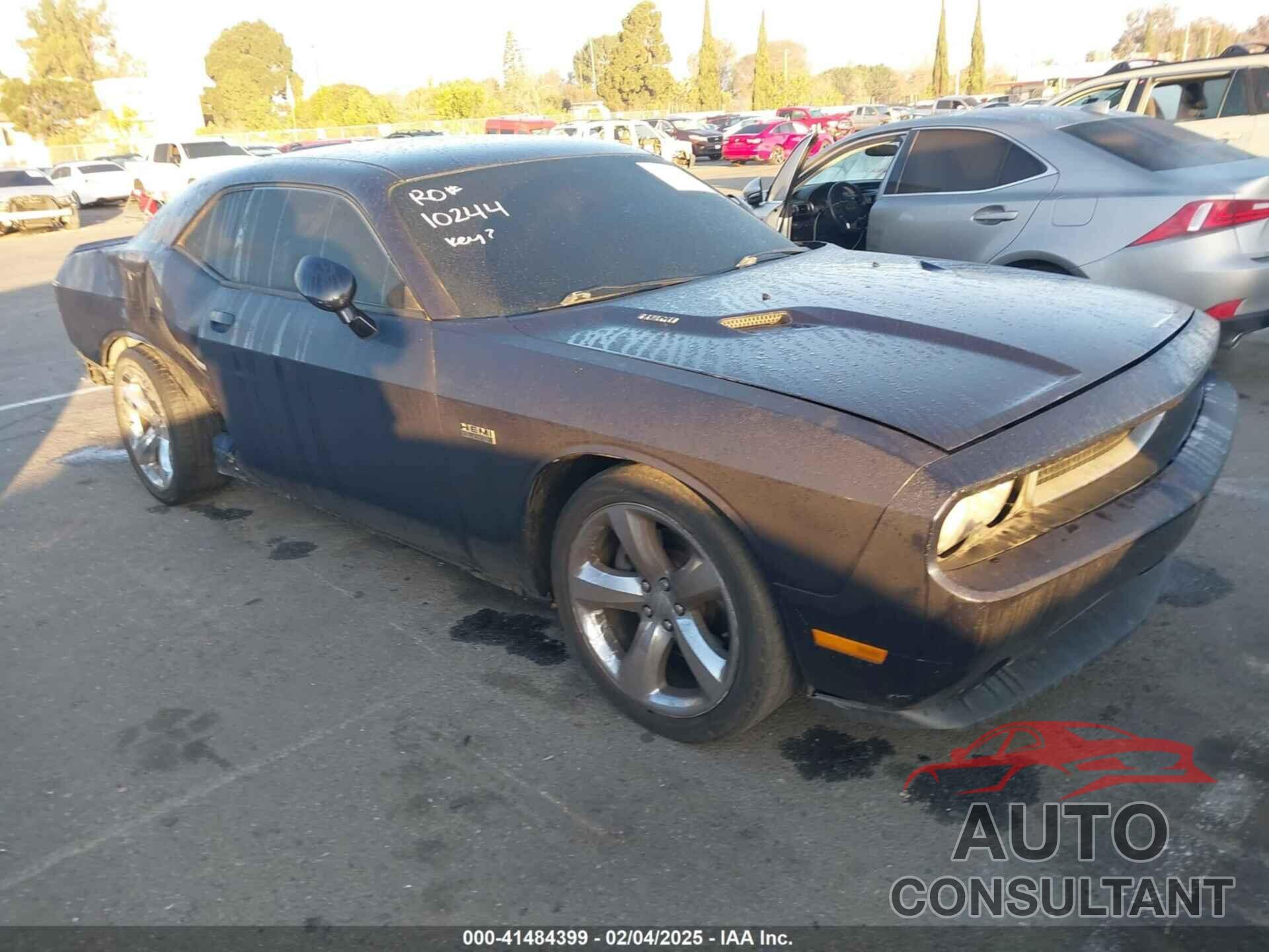 DODGE CHALLENGER 2012 - 2C3CDYBT2CH292987