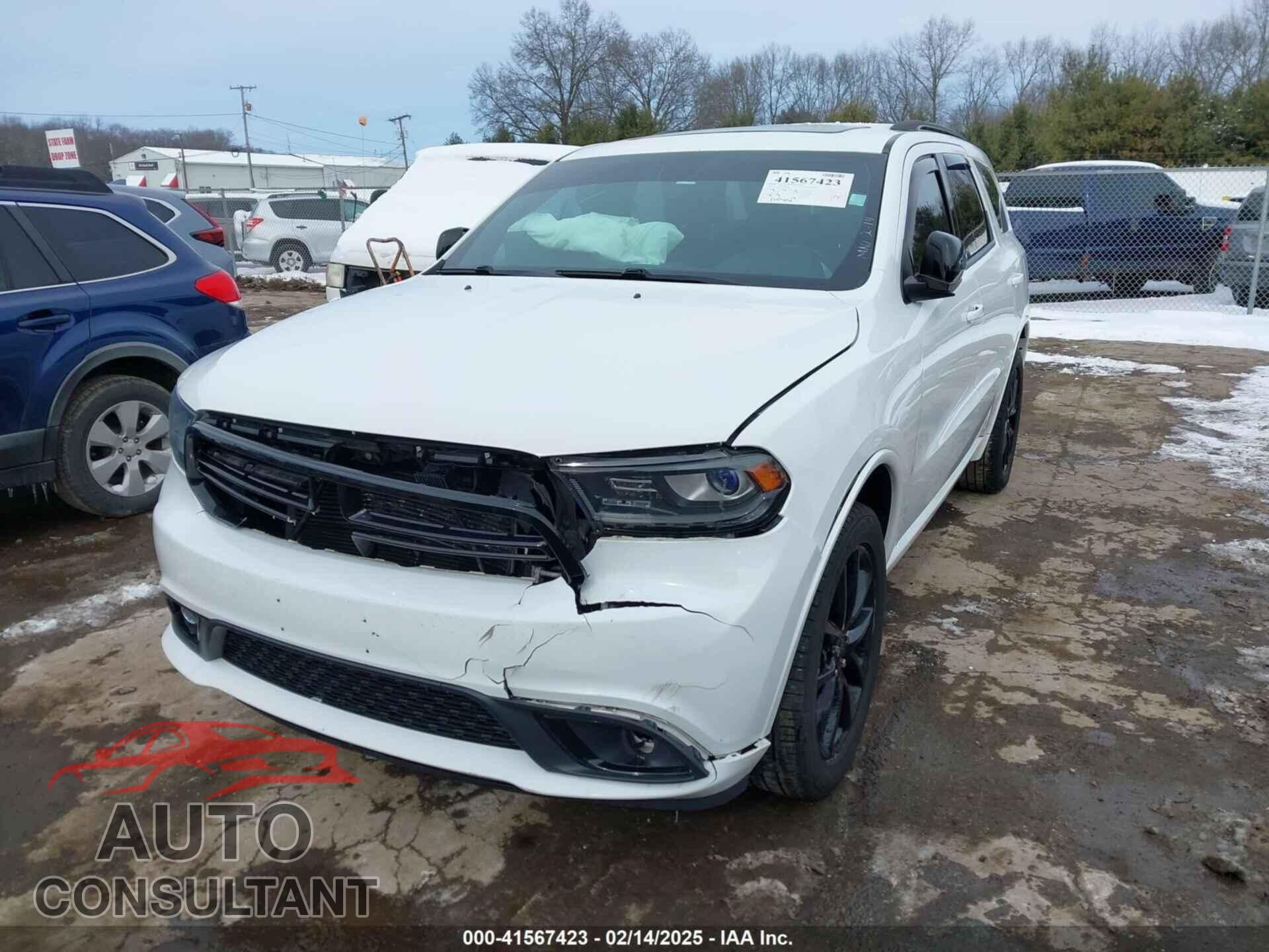 DODGE DURANGO 2017 - 1C4RDJDG4HC657287