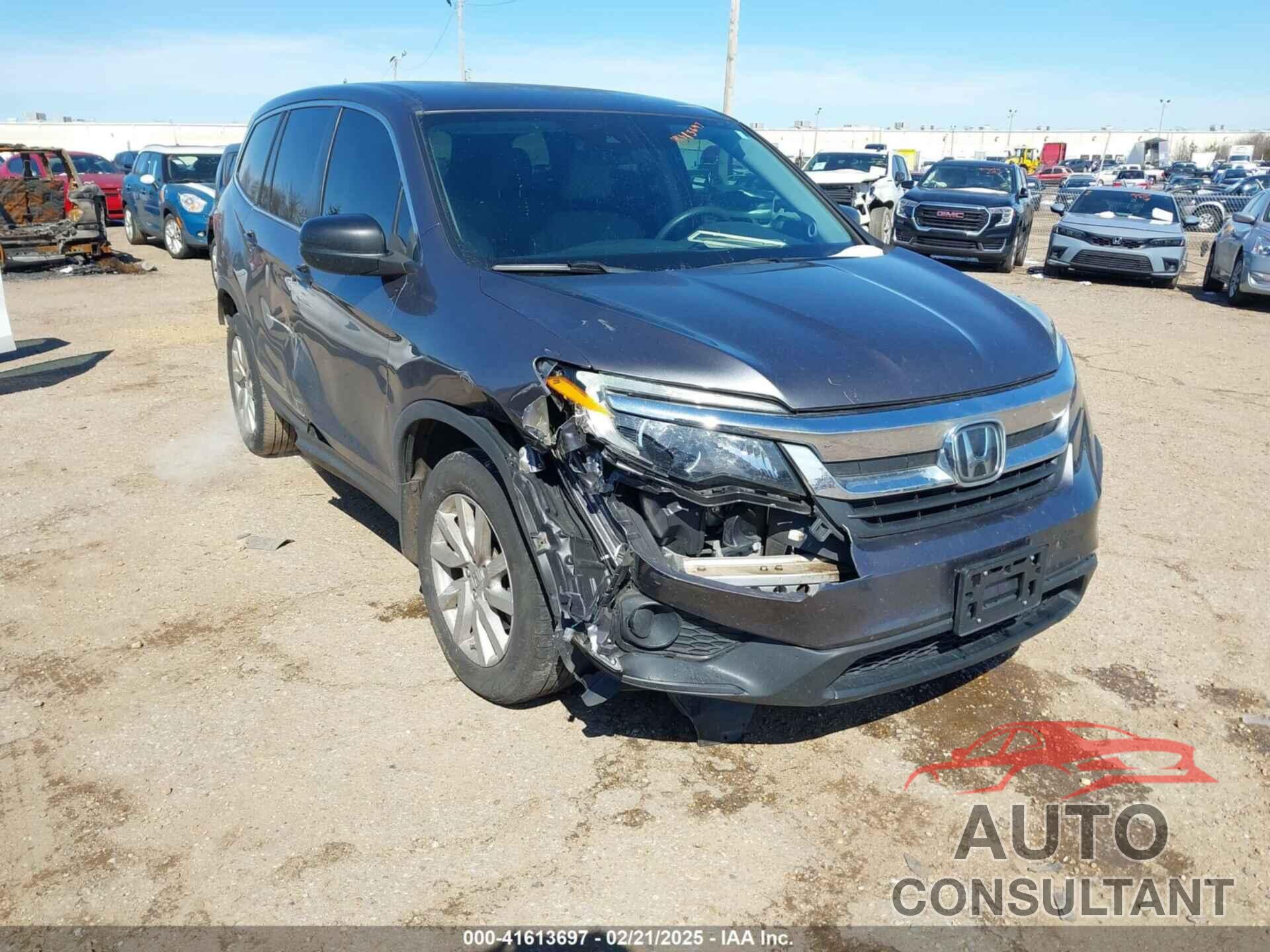 HONDA PILOT 2019 - 5FNYF5H1XKB033524