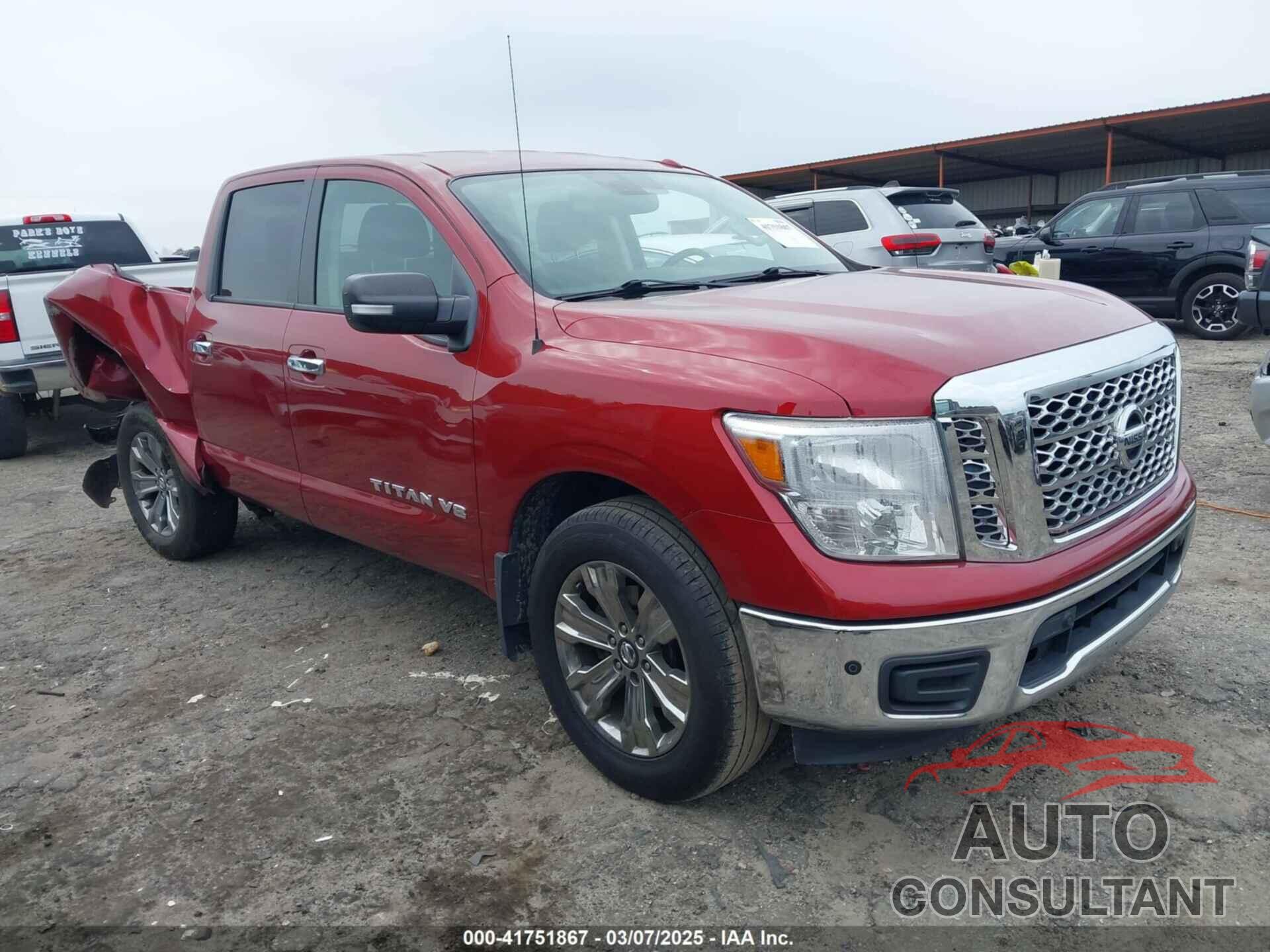 NISSAN TITAN 2018 - 1N6AA1E68JN536345