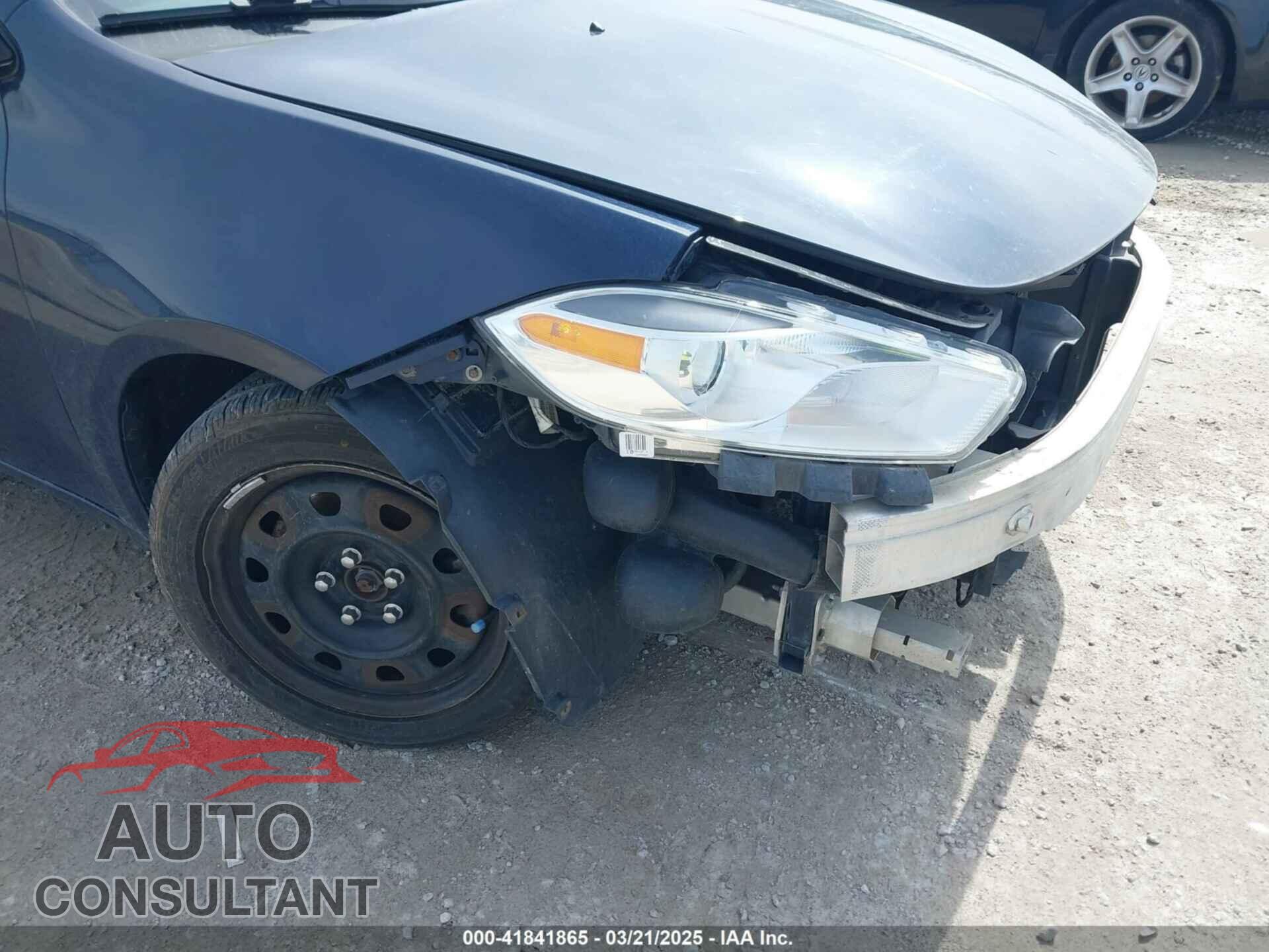 DODGE DART 2013 - 1C3CDFAA0DD175394