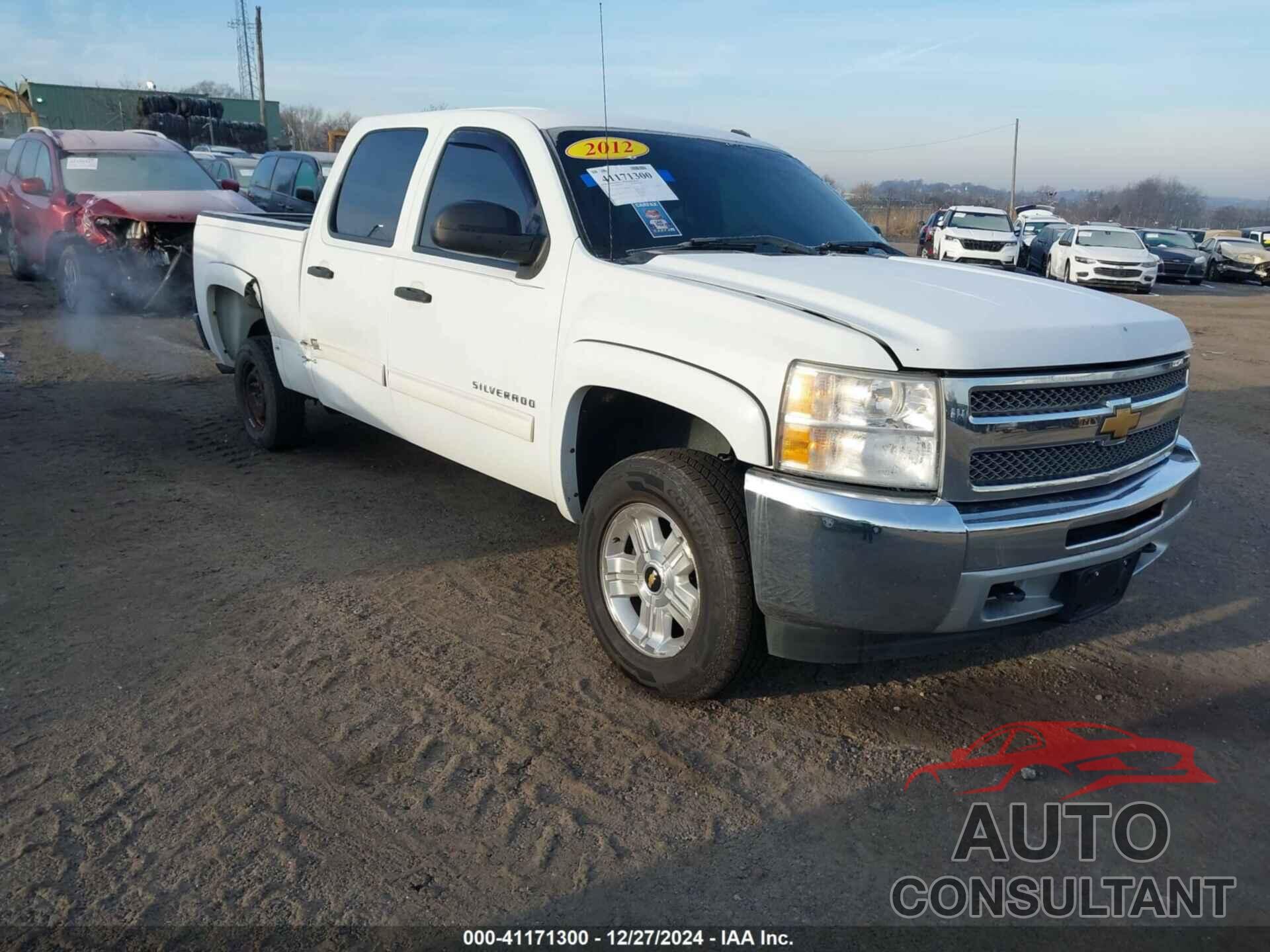 CHEVROLET SILVERADO 1500 2012 - 1GCPKSE76CF185571