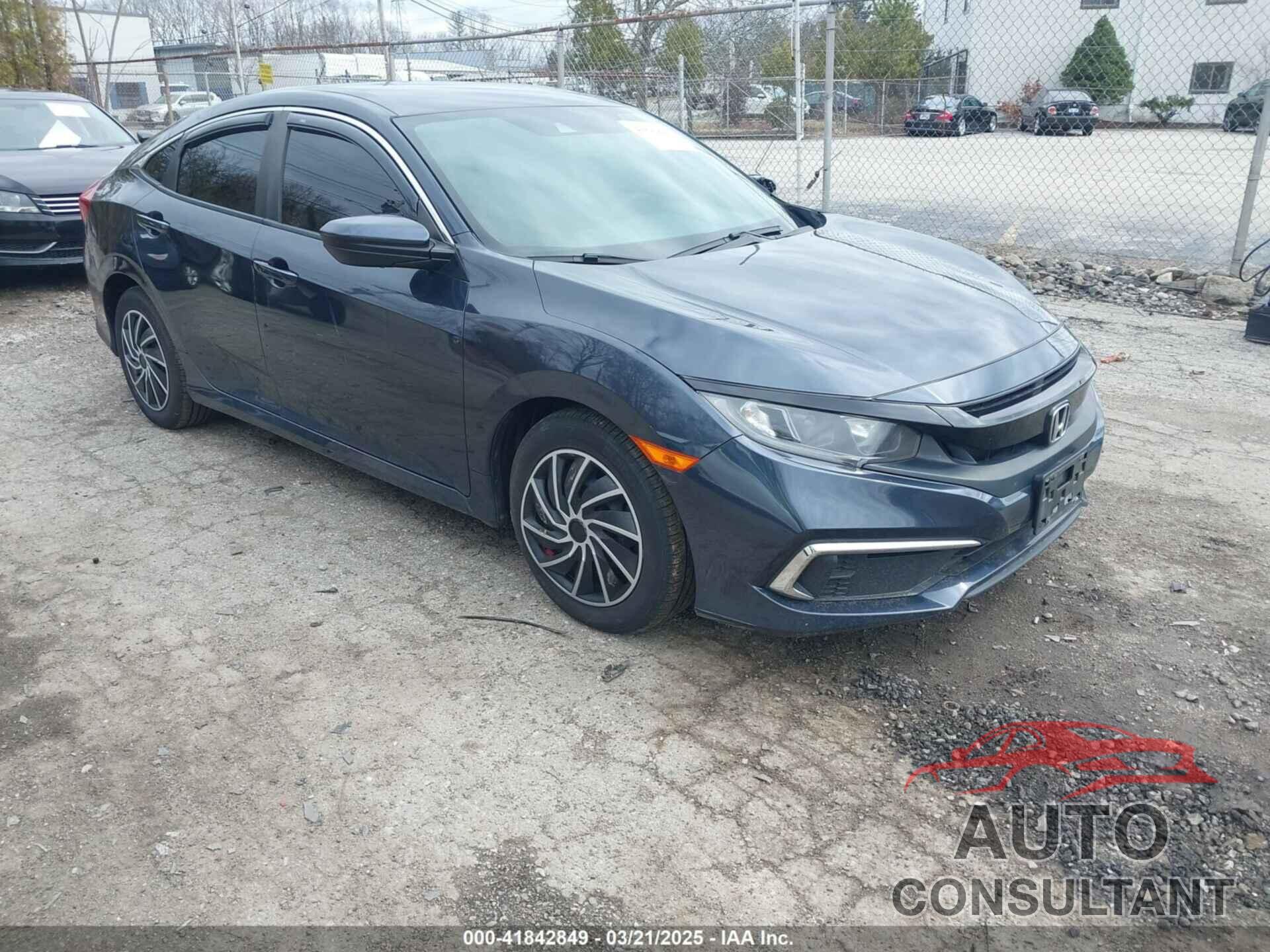 HONDA CIVIC 2019 - 2HGFC2F62KH584345