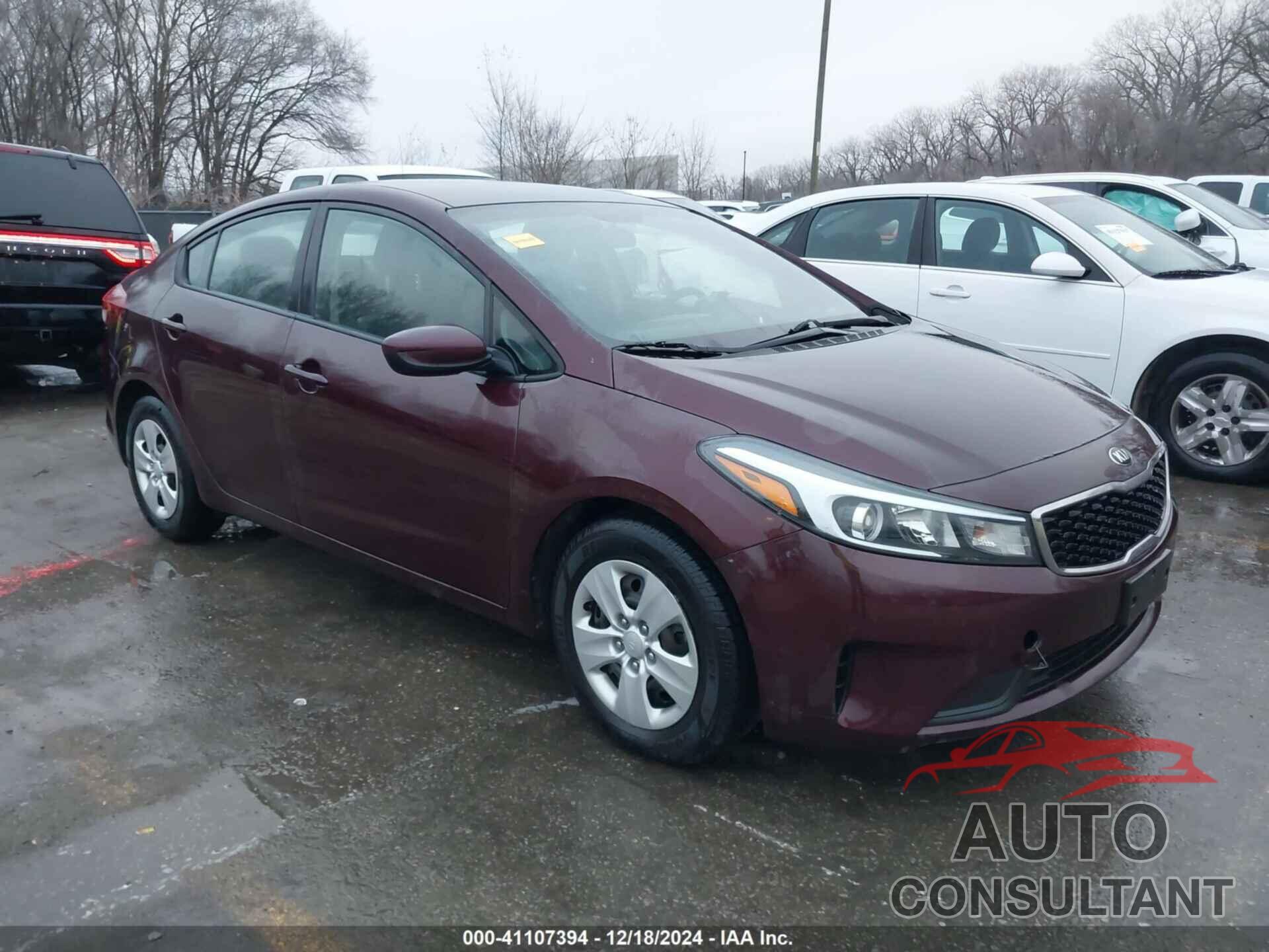 KIA FORTE 2018 - 3KPFK4A76JE187468