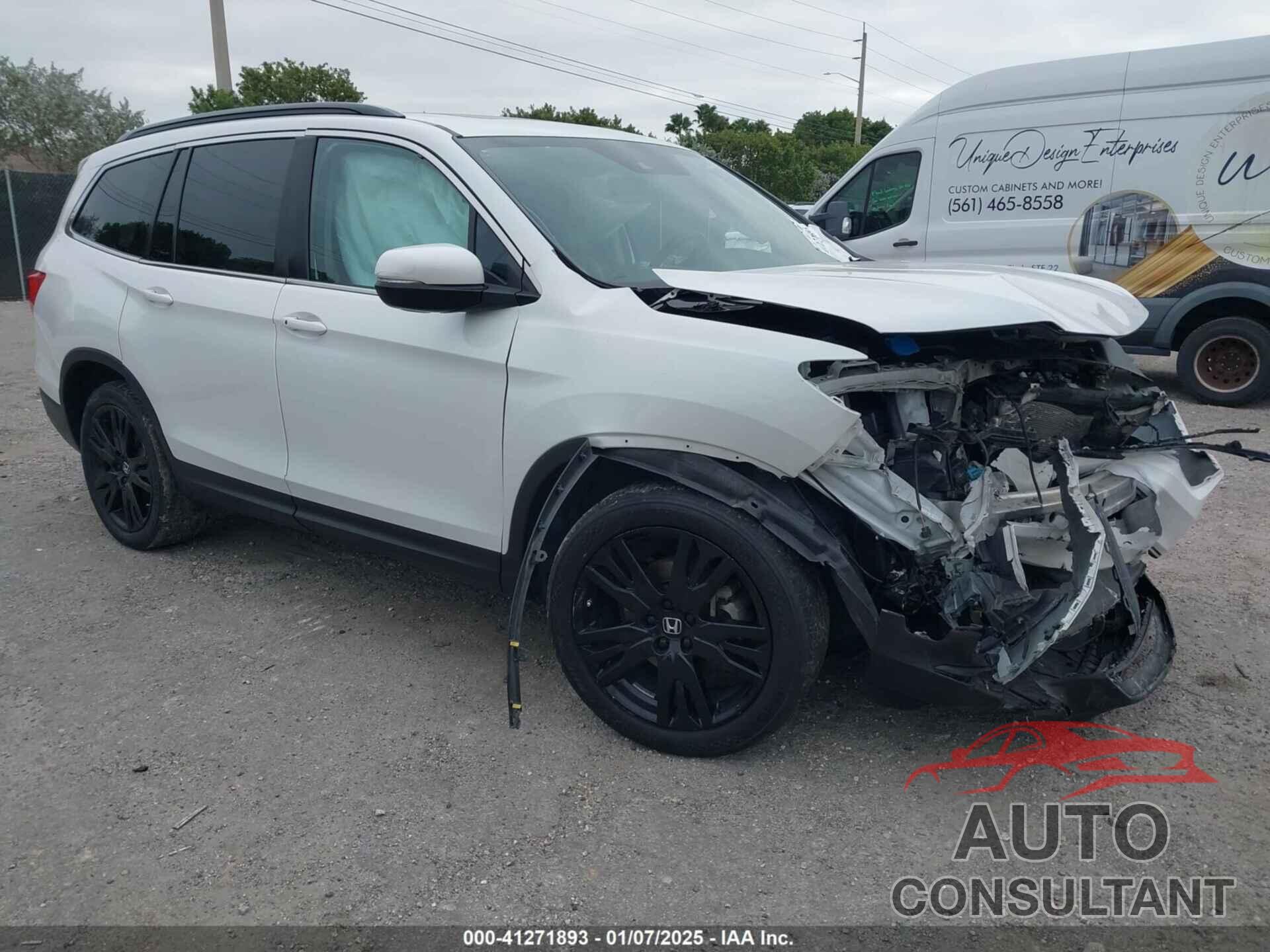 HONDA PILOT 2021 - 5FNYF5H26MB037212