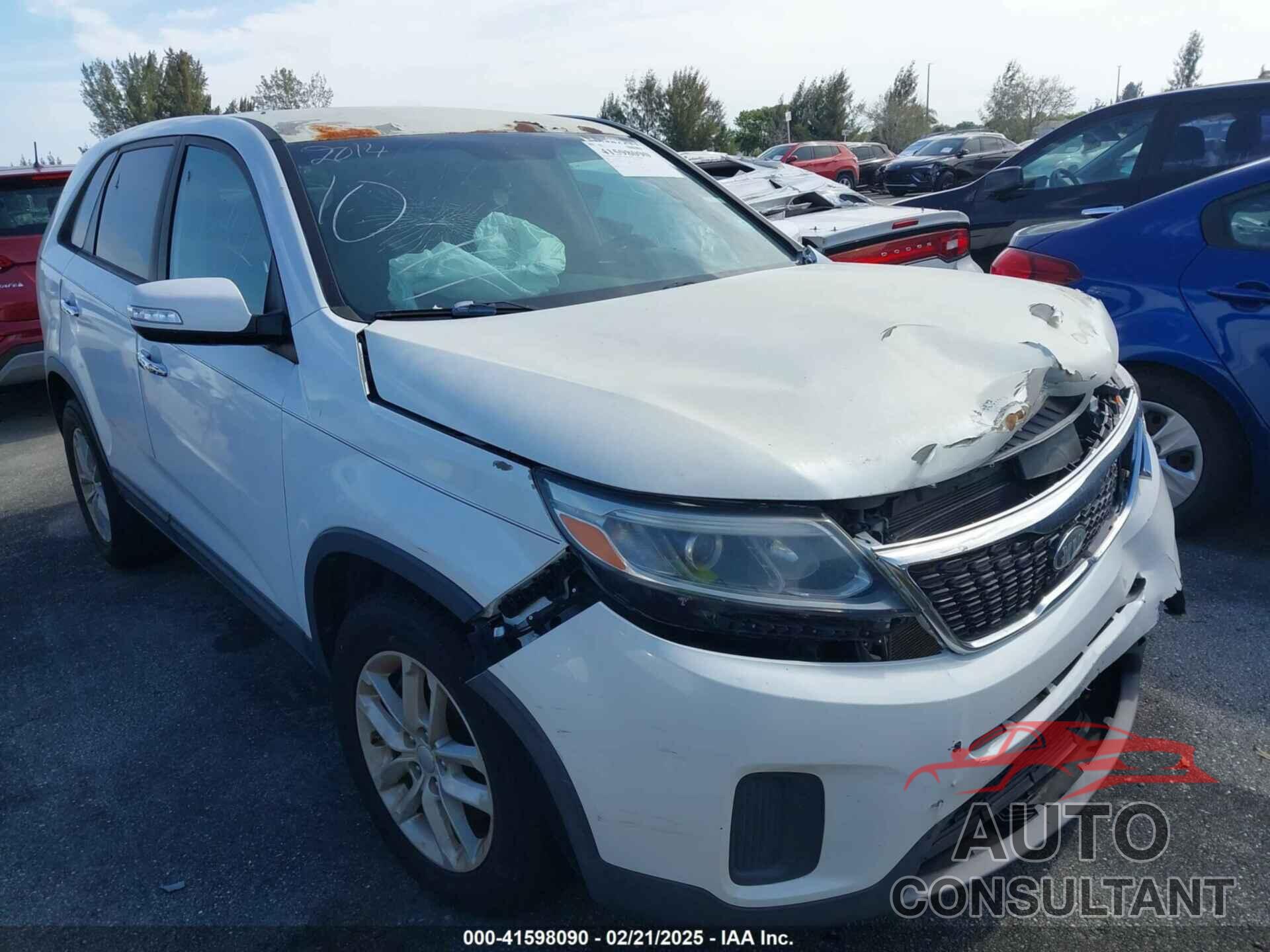 KIA SORENTO 2014 - 5XYKT3A60EG535657