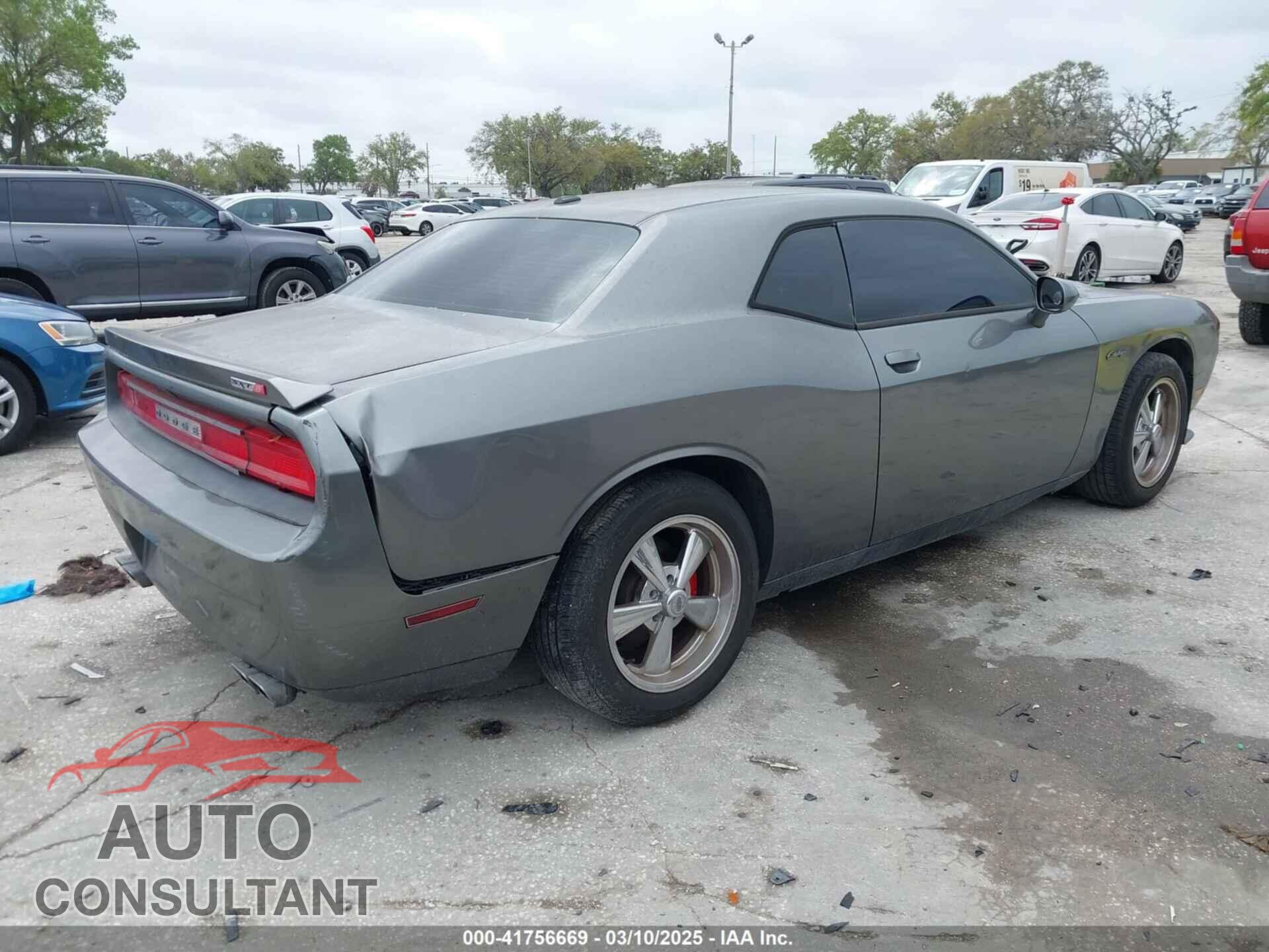 DODGE CHALLENGER 2012 - 2C3CDYAG1CH281192