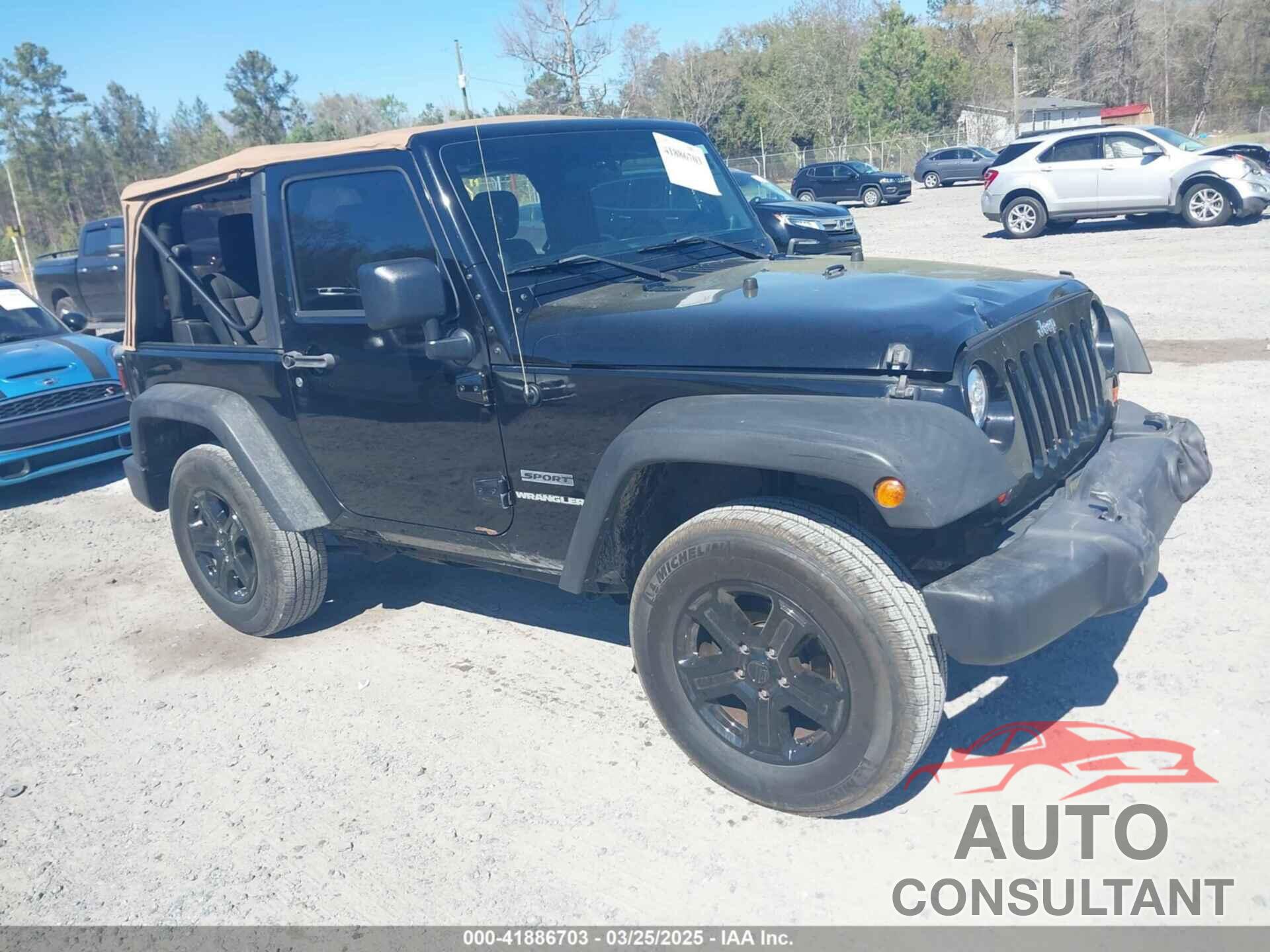JEEP WRANGLER 2011 - 1J4AA2D11BL601512