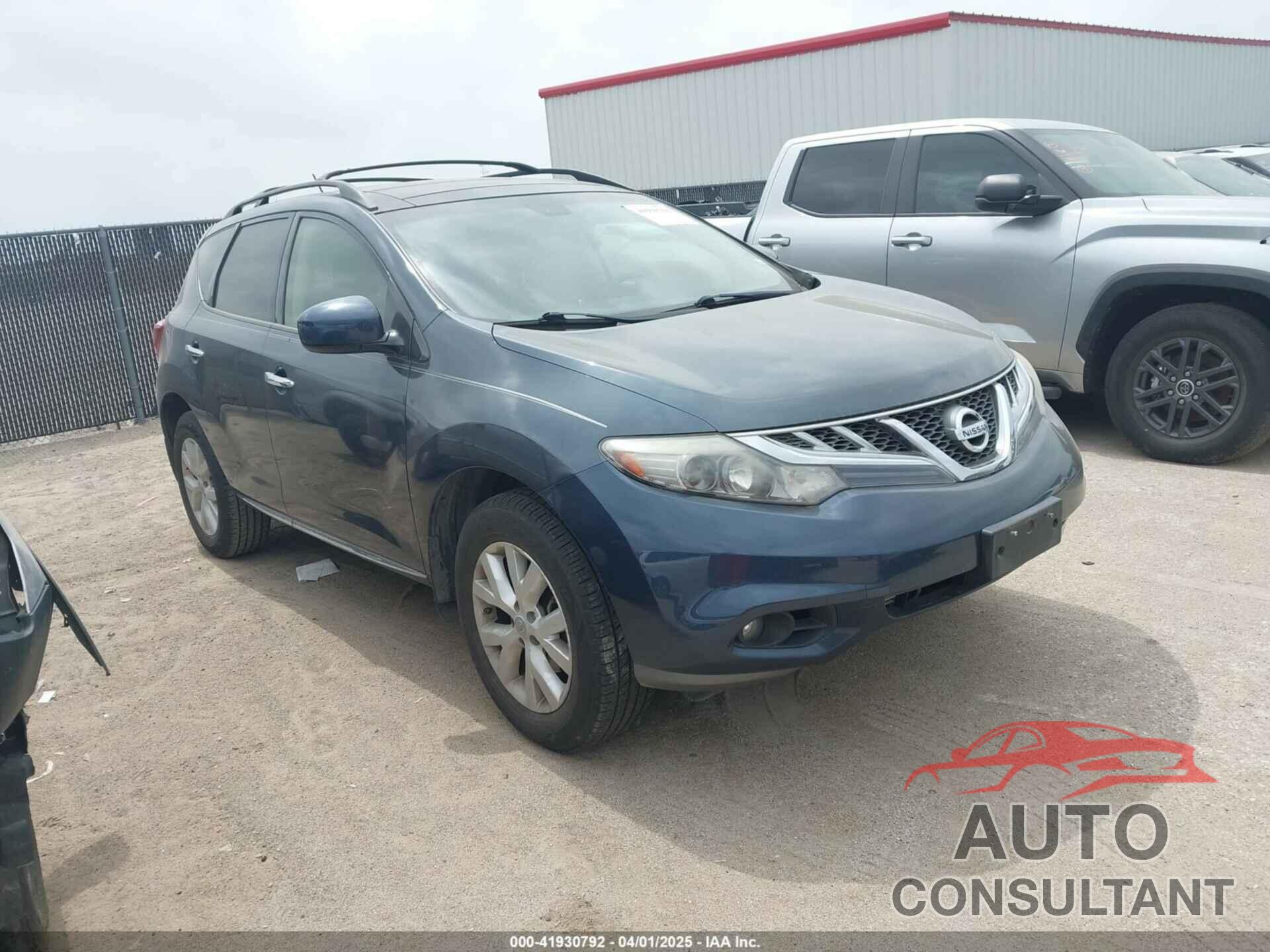 NISSAN MURANO 2014 - JN8AZ1MU6EW404328