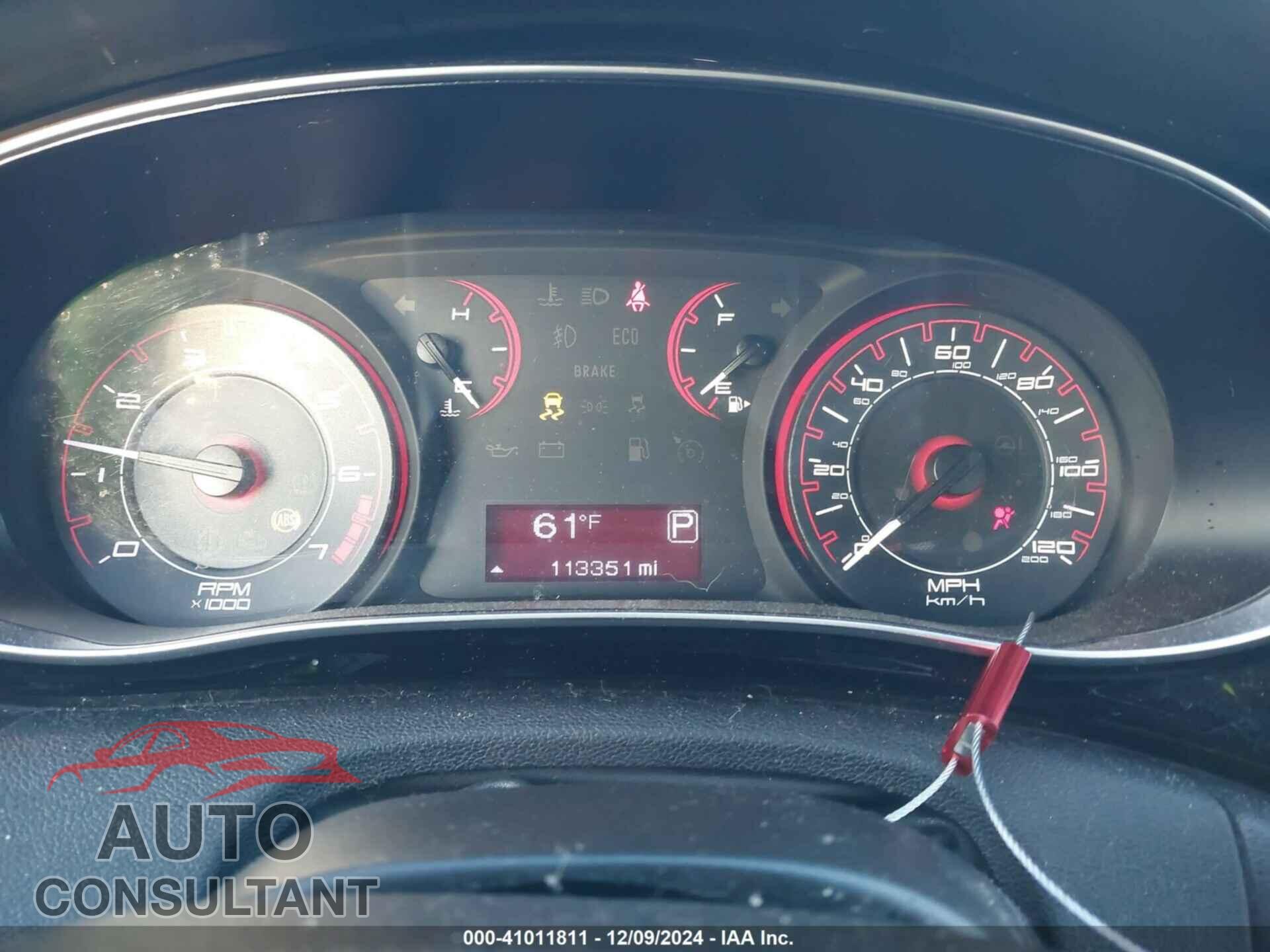 DODGE DART 2013 - 1C3CDFBA4DD310682