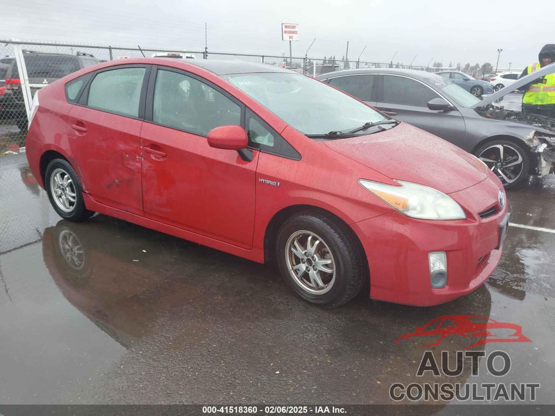 TOYOTA PRIUS 2010 - JTDKN3DU9A1282871