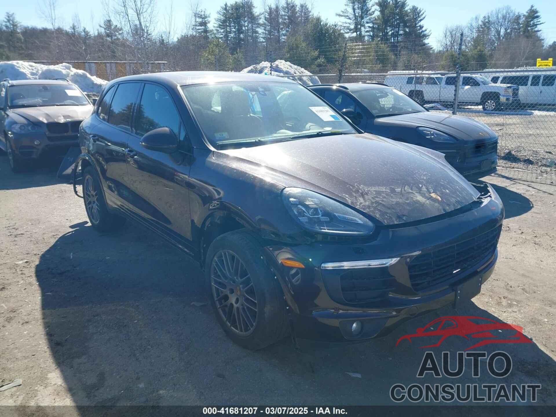 PORSCHE CAYENNE 2018 - WP1AA2A2XJKA07829
