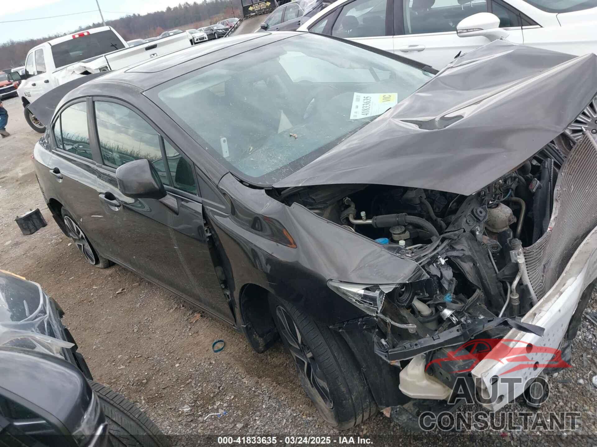 HONDA CIVIC 2013 - 2HGFB2F89DH512212