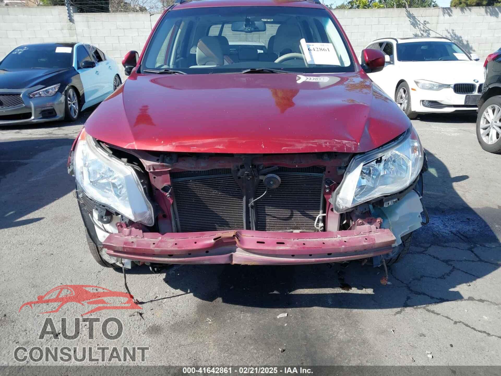 SUBARU FORESTER 2011 - JF2SHADC8BH770836