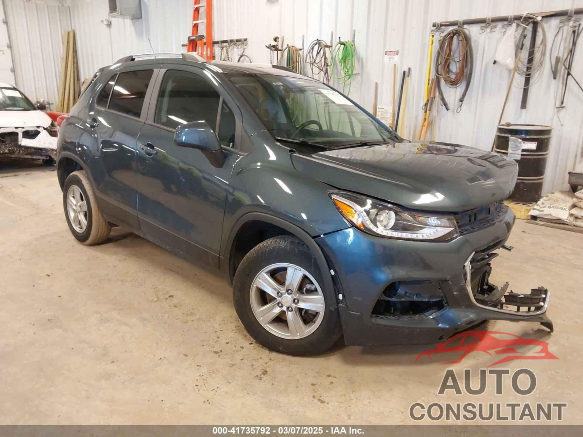 CHEVROLET TRAX 2022 - KL7CJPSM5NB561161