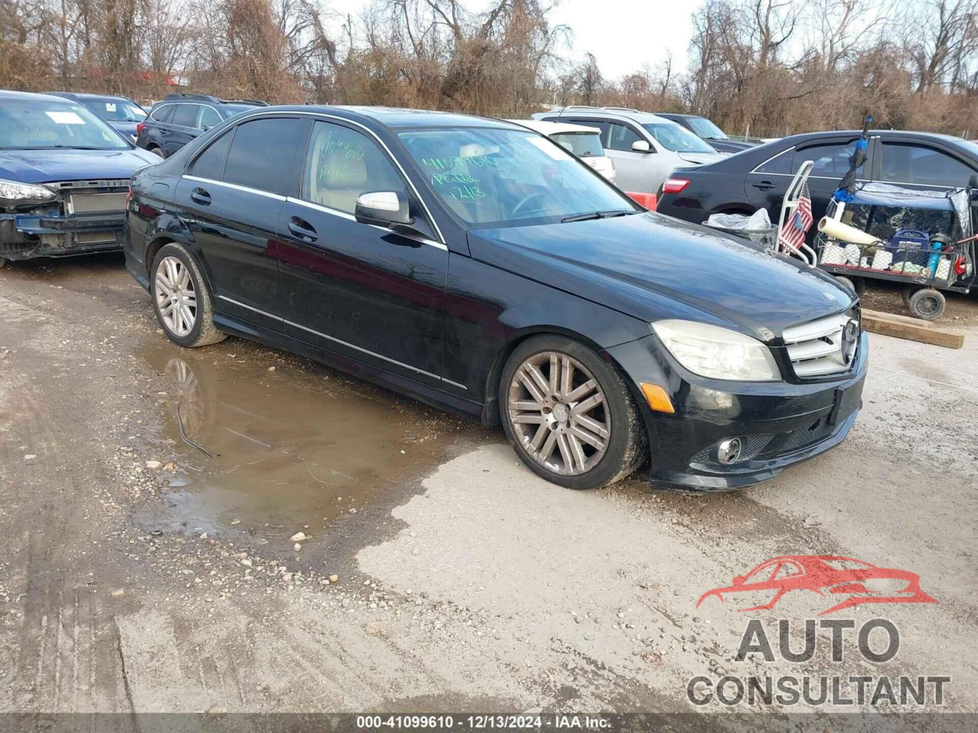 MERCEDES-BENZ C 300 2009 - WDDGF81X39R070016