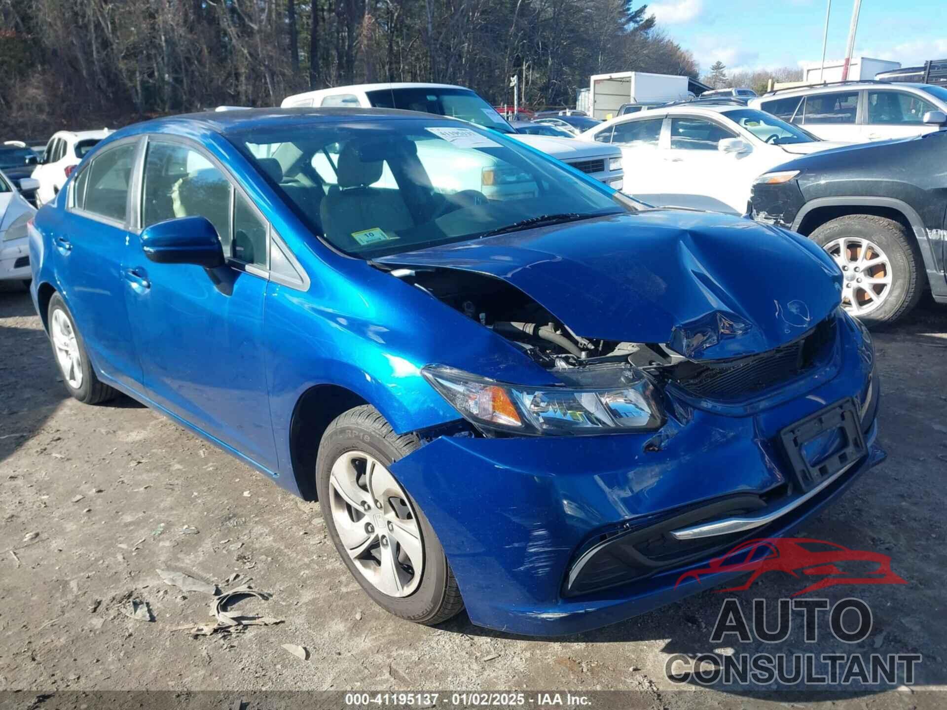 HONDA CIVIC 2014 - 2HGFB2F51EH511949