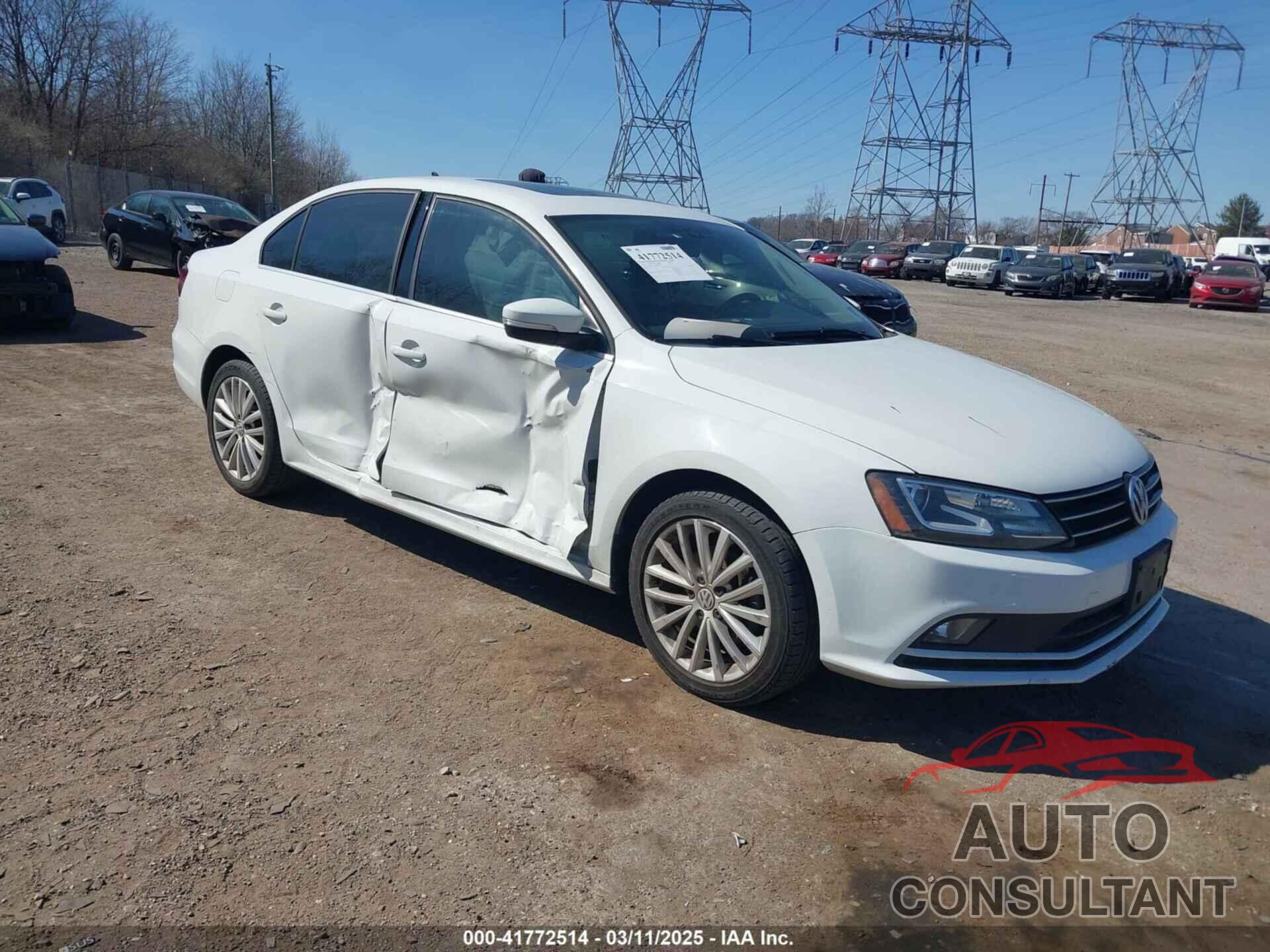 VOLKSWAGEN JETTA 2016 - 3VWL17AJ7GM263844