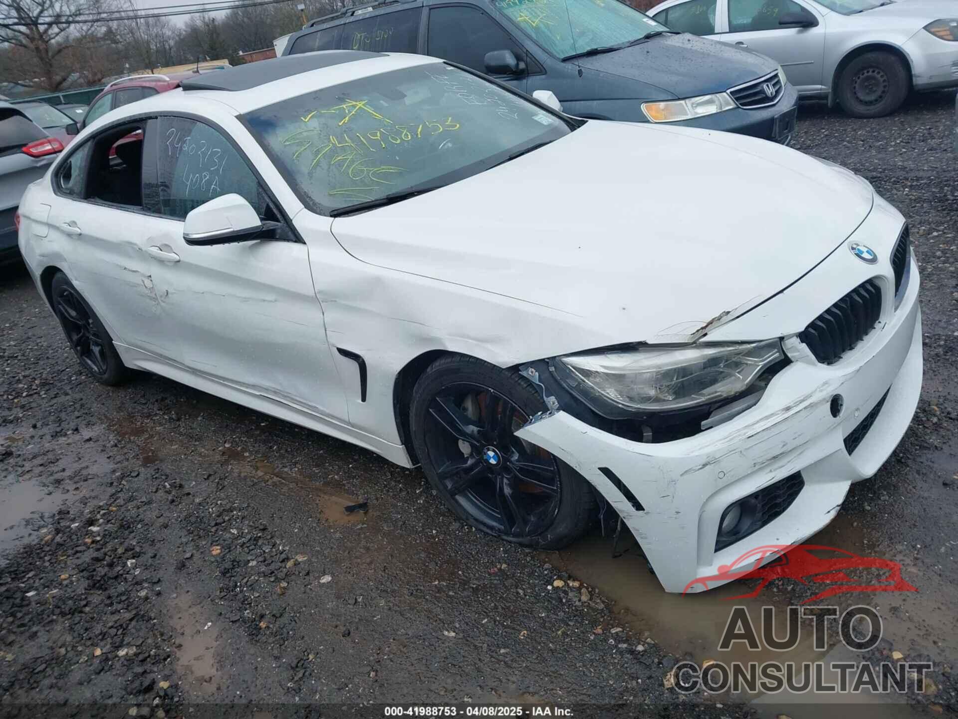 BMW 428I GRAN COUPE 2016 - WBA4C9C57GG141554