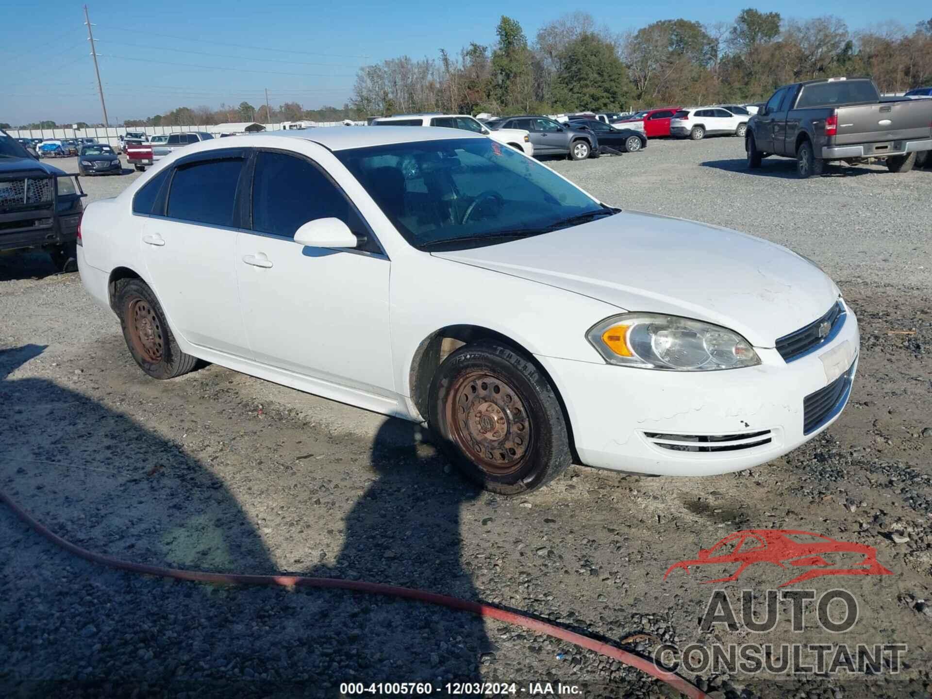 CHEVROLET IMPALA 2010 - 2G1WD5EM3A1182556