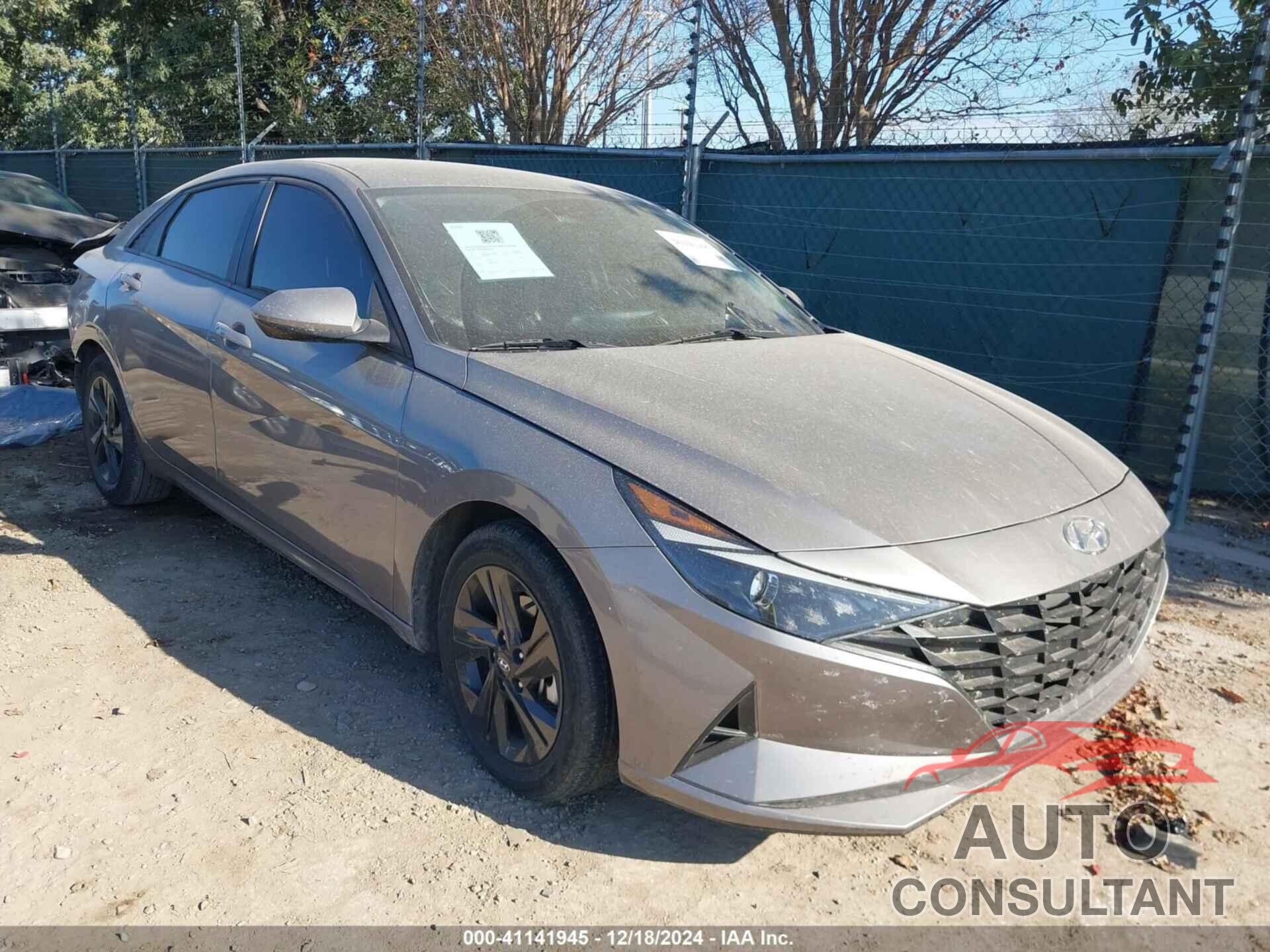 HYUNDAI ELANTRA HYBRID 2021 - KMHLM4AJ7MU005979