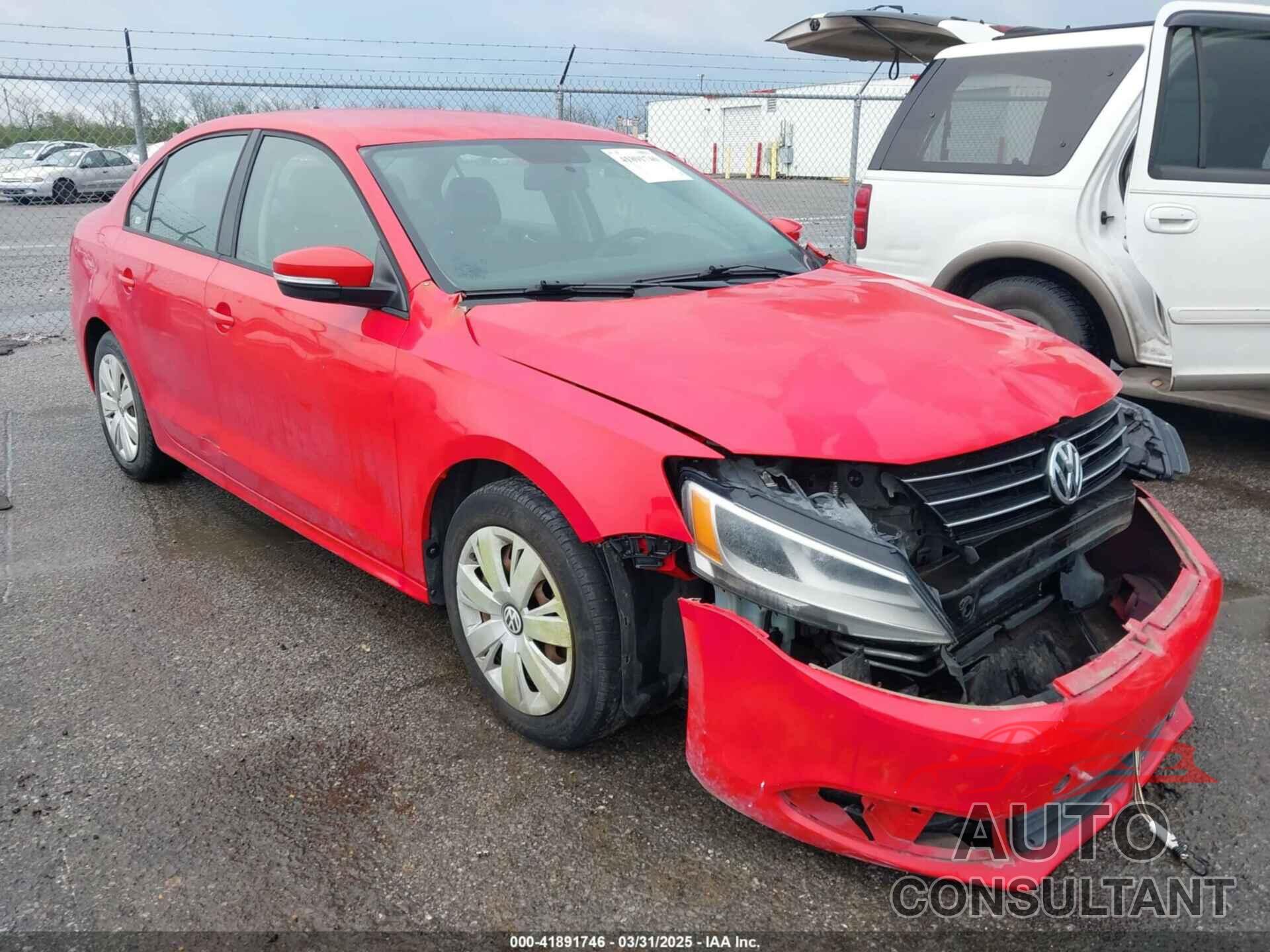 VOLKSWAGEN JETTA 2014 - 3VWD17AJ8EM405863