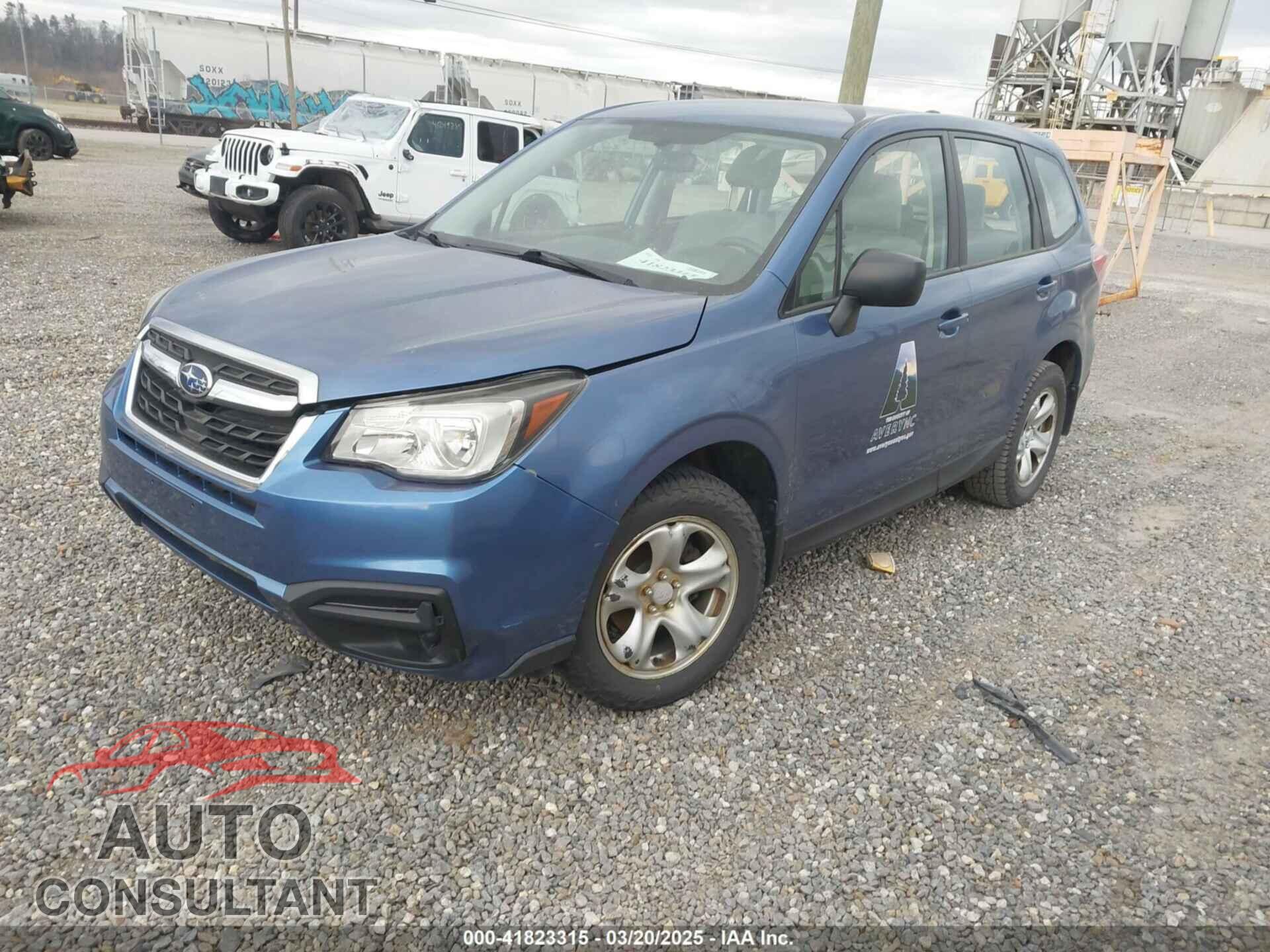 SUBARU FORESTER 2017 - JF2SJAAC9HH410475