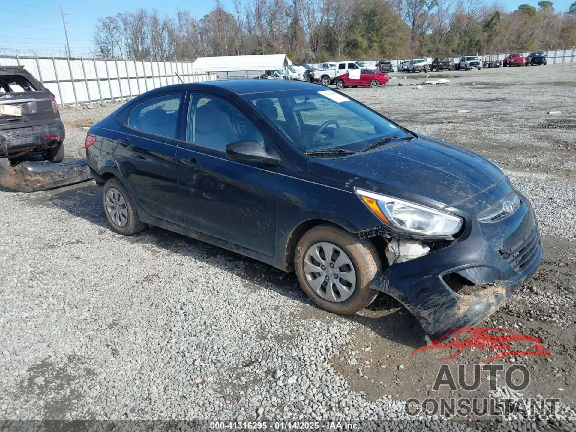 HYUNDAI ACCENT 2016 - KMHCT4AE3GU158904