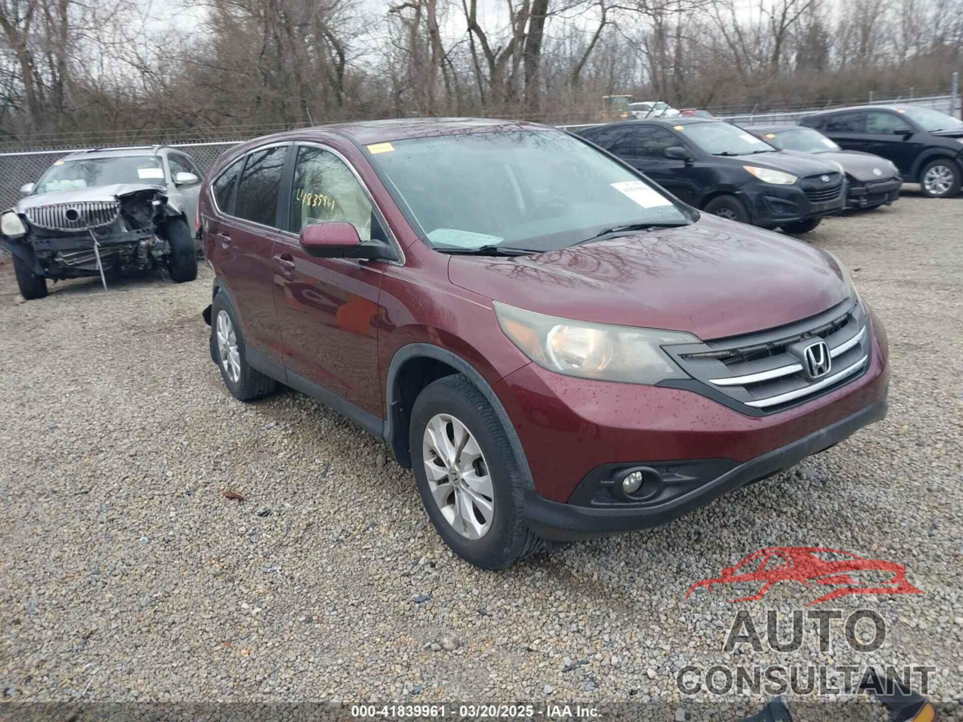 HONDA CR-V 2013 - 5J6RM4H50DL054657