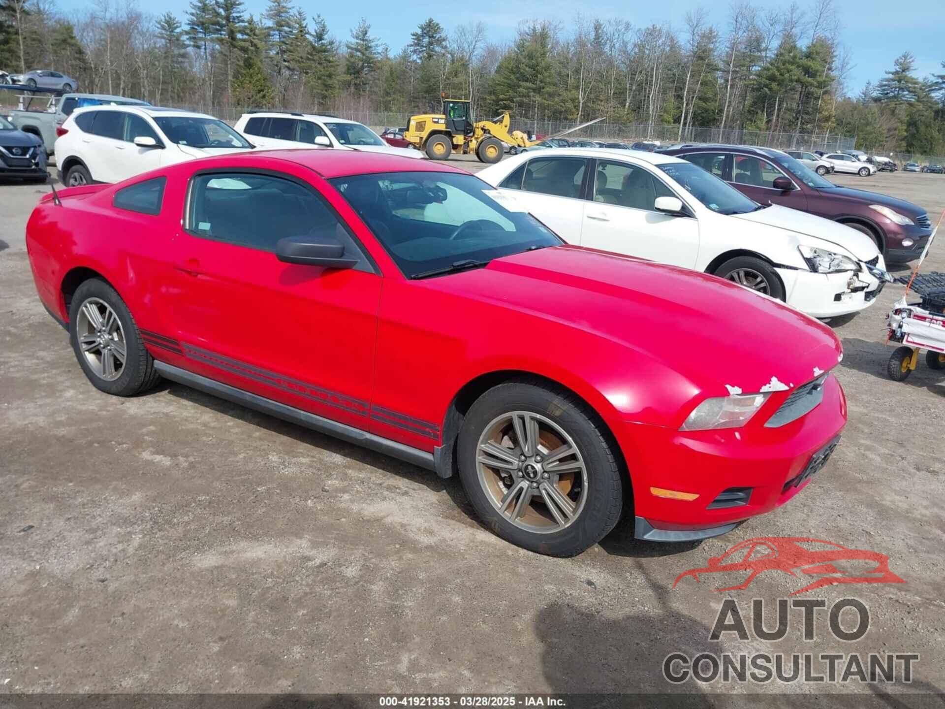 FORD MUSTANG 2010 - 1ZVBP8AN3A5125878