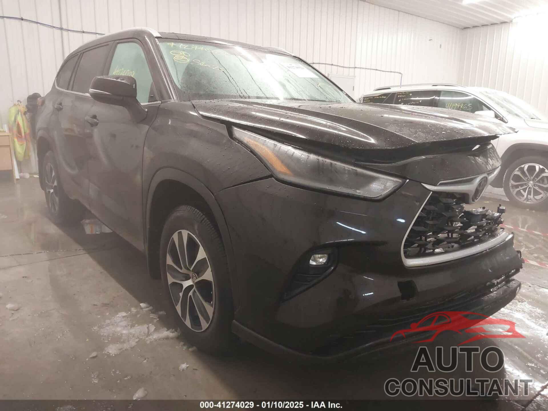 TOYOTA HIGHLANDER 2021 - 5TDHZRBH9MS058434