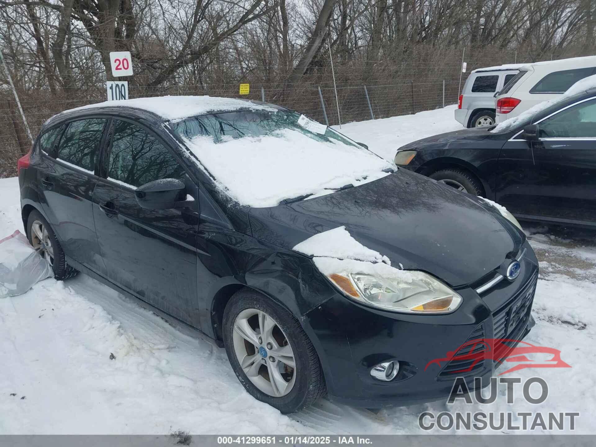 FORD FOCUS 2012 - 1FAHP3K22CL233787