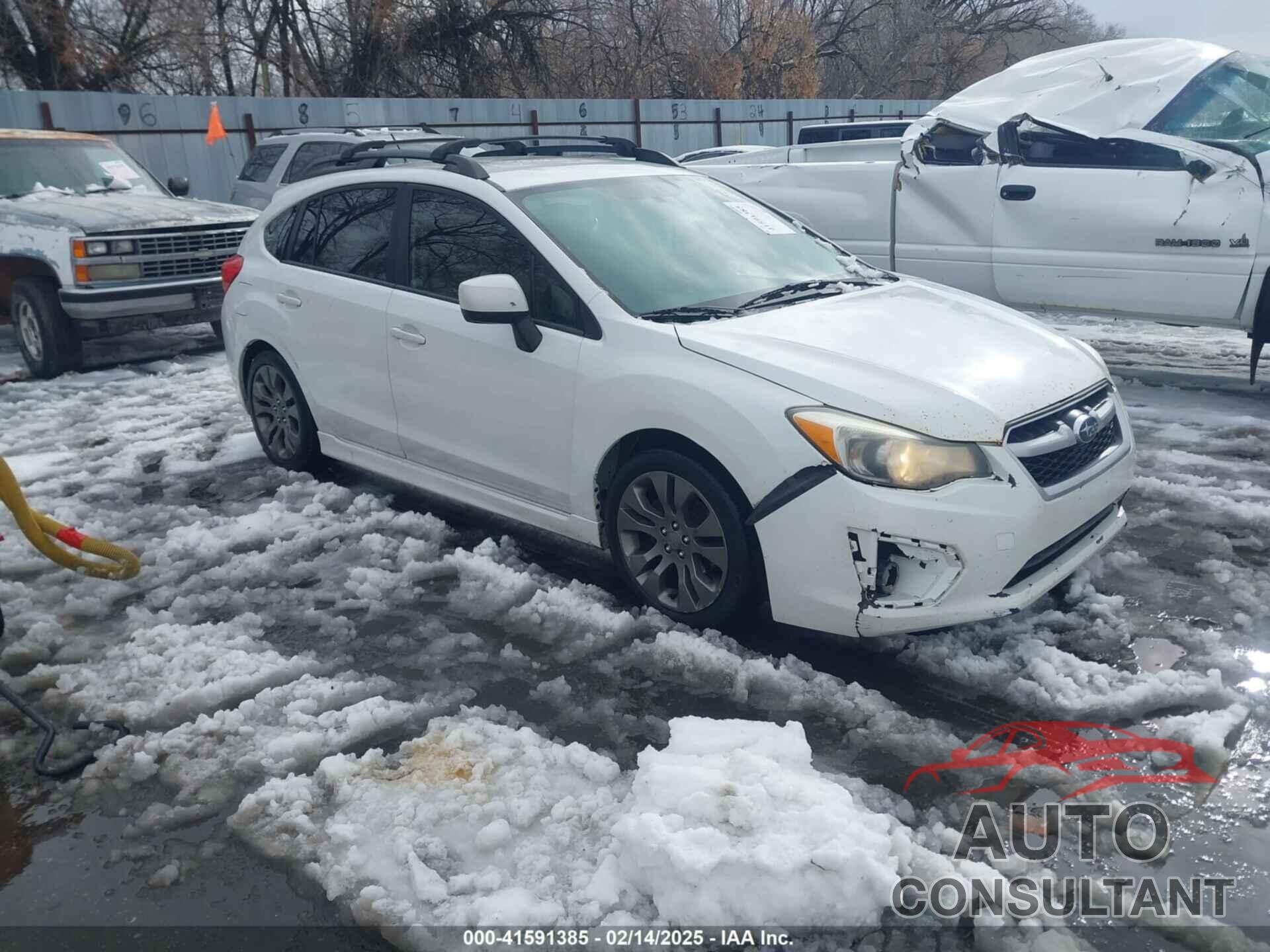 SUBARU IMPREZA 2014 - JF1GPAL64E8292184