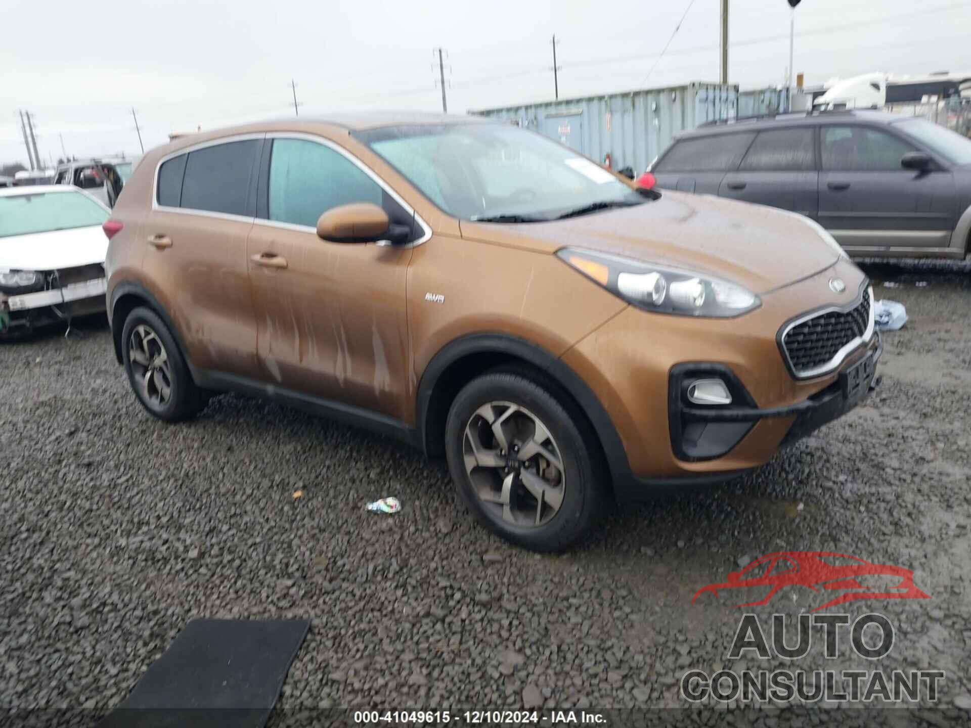 KIA SPORTAGE 2020 - KNDPMCAC8L7796215