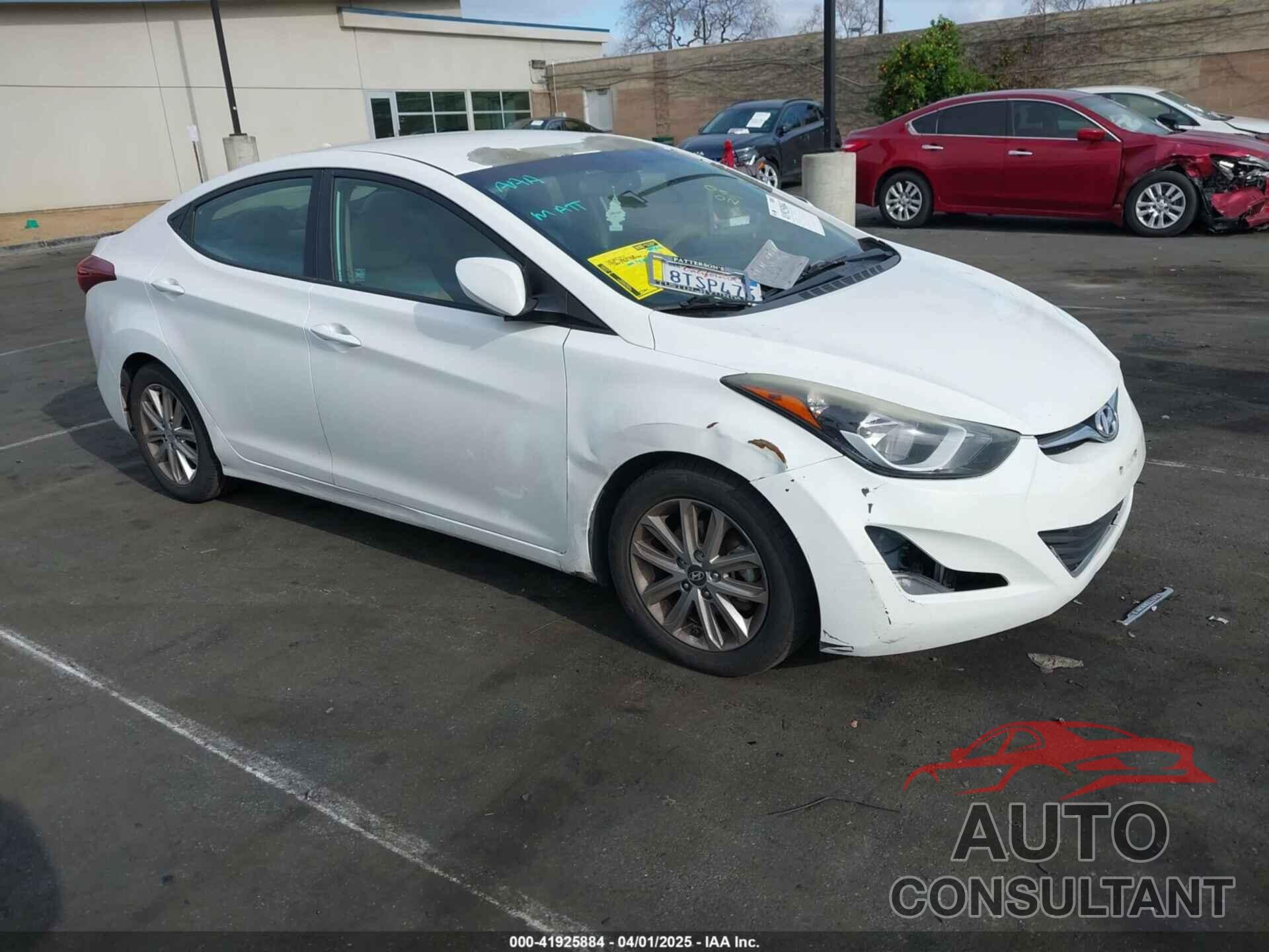 HYUNDAI ELANTRA 2014 - 5NPDH4AE5EH522533