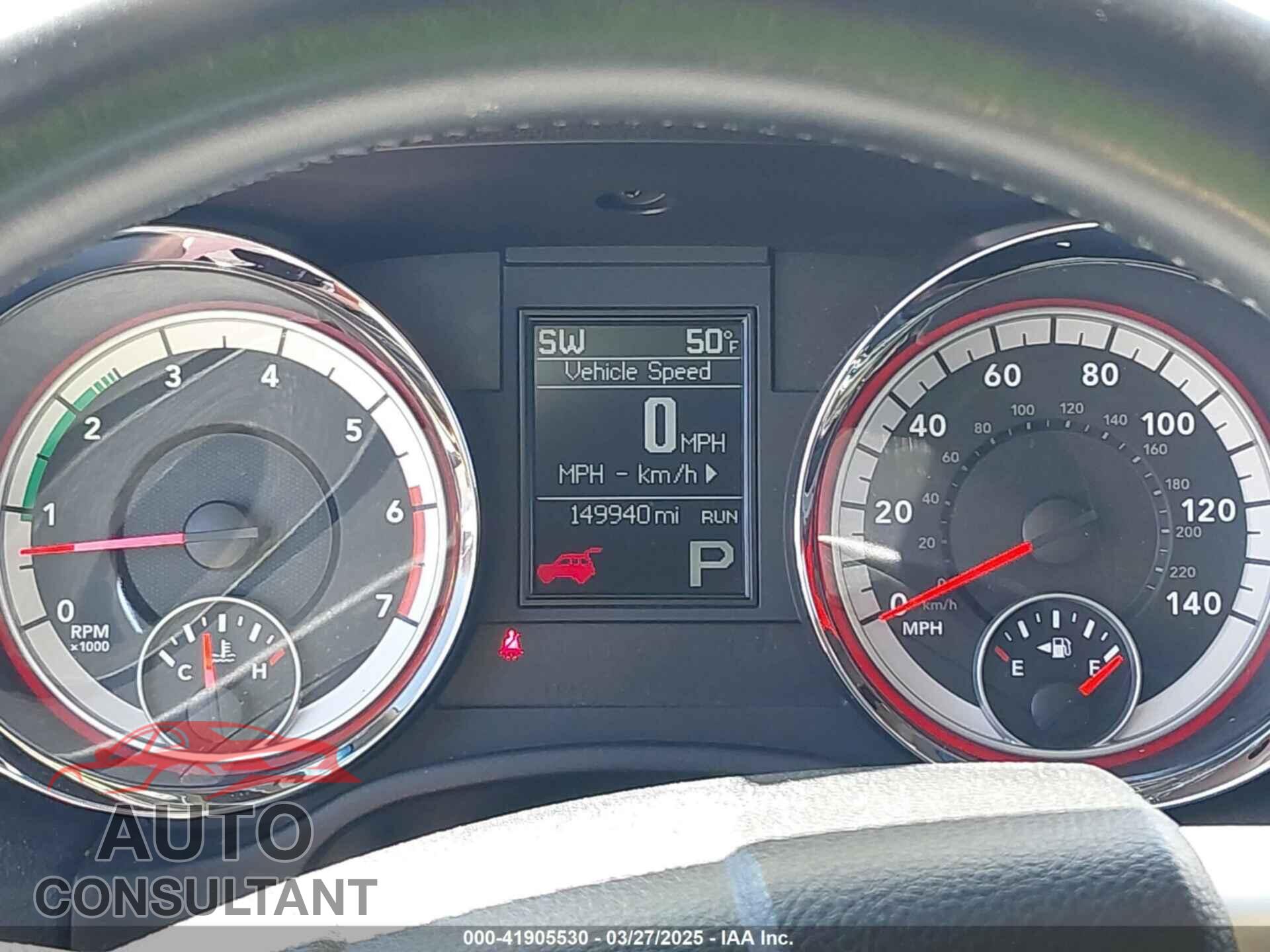 DODGE DURANGO 2011 - 1D4SE6GT1BC712311