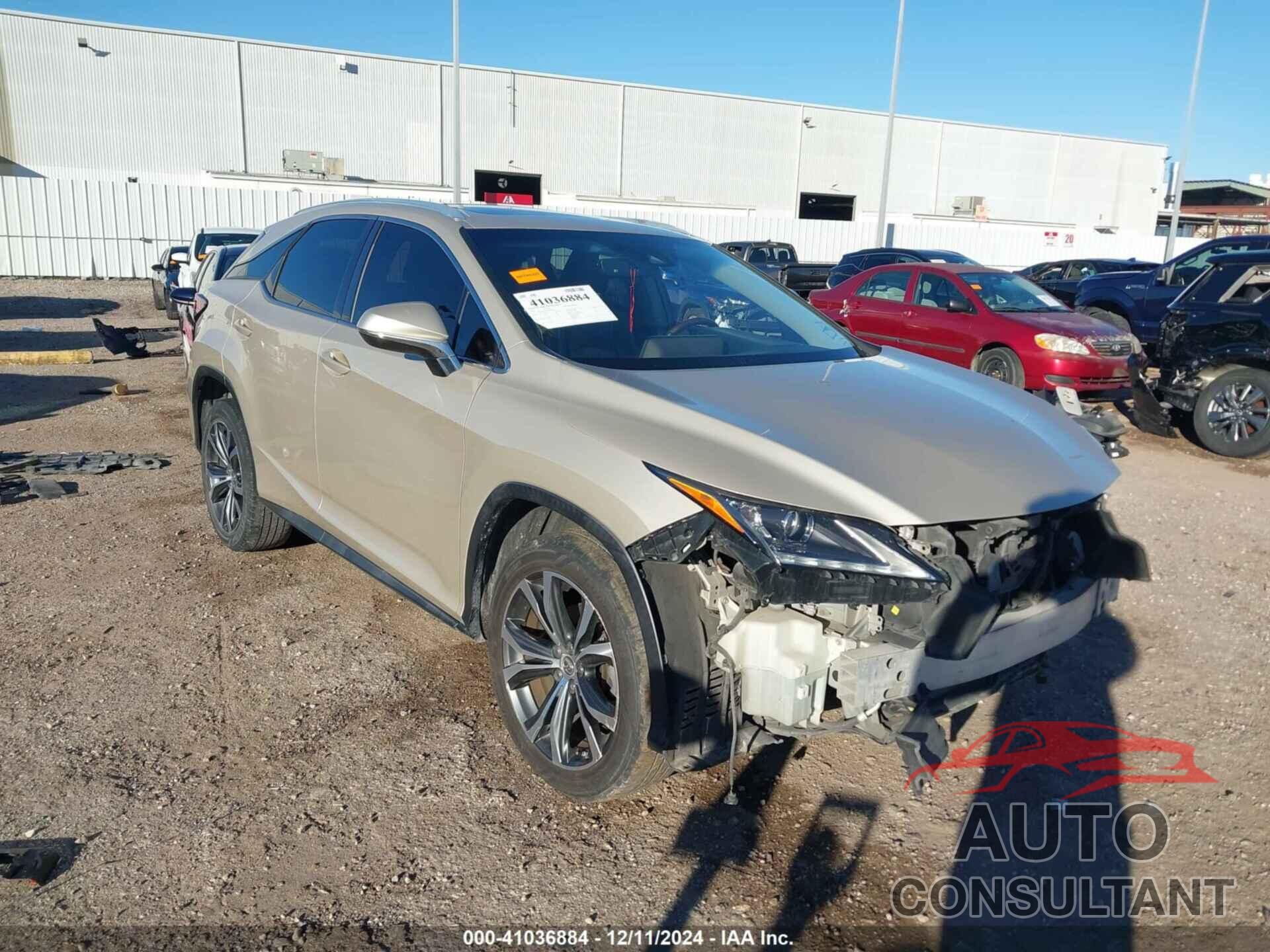 LEXUS RX 350 2017 - 2T2ZZMCA2HC088541