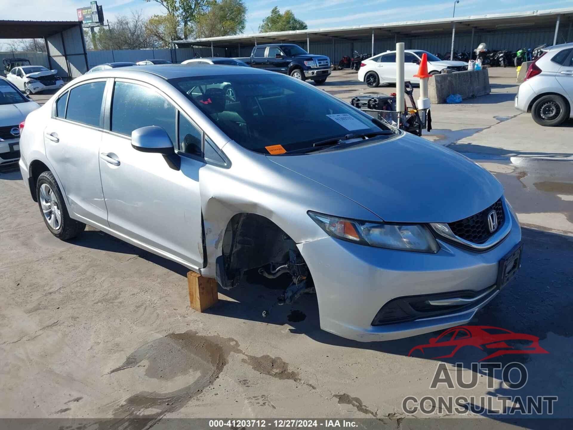 HONDA CIVIC 2013 - 2HGFB2F50DH528949