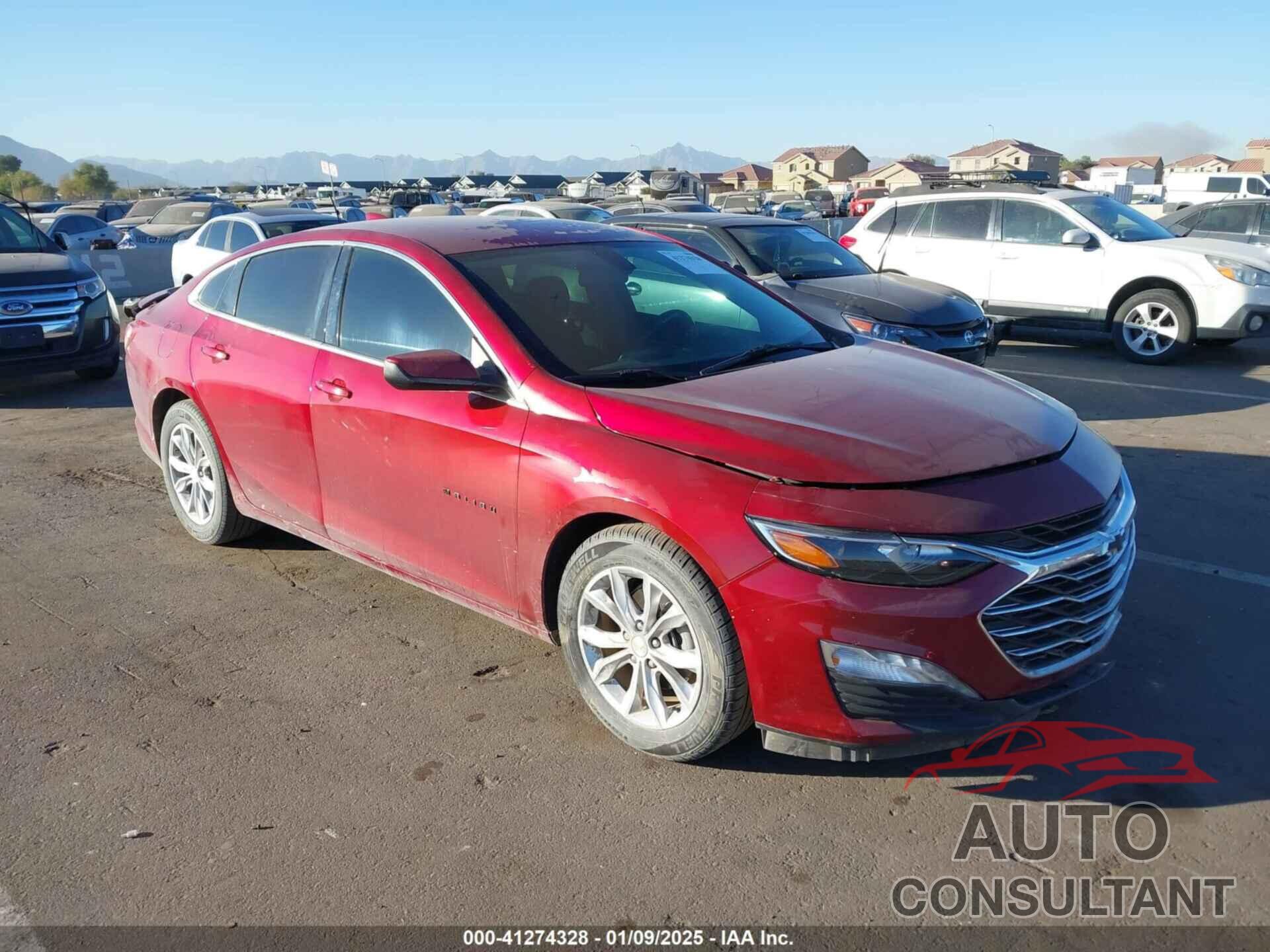 CHEVROLET MALIBU 2020 - 1G1ZD5ST2LF007915