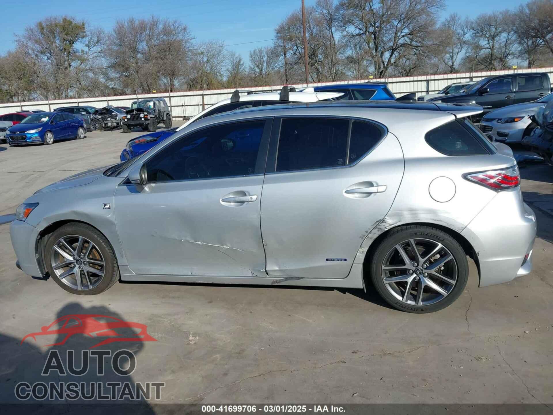 LEXUS CT 2014 - JTHKD5BH2E2180234