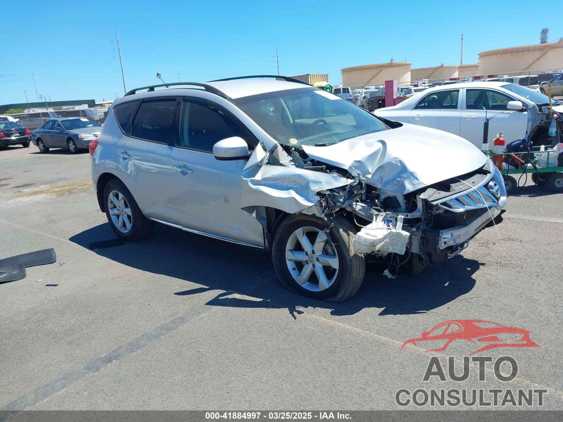 NISSAN MURANO 2009 - JN8AZ18U69W009811