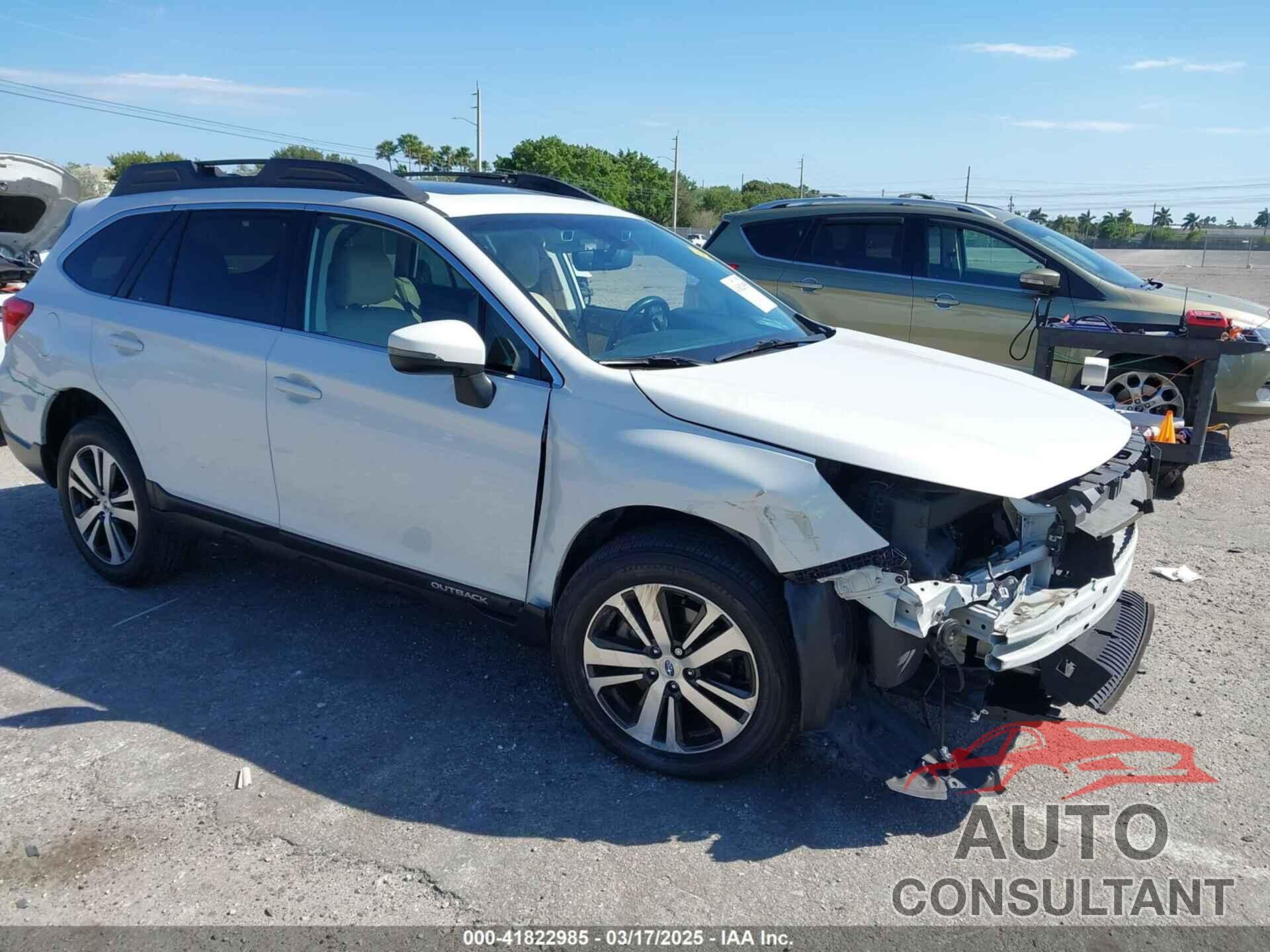 SUBARU OUTBACK 2018 - 4S4BSANC5J3259686