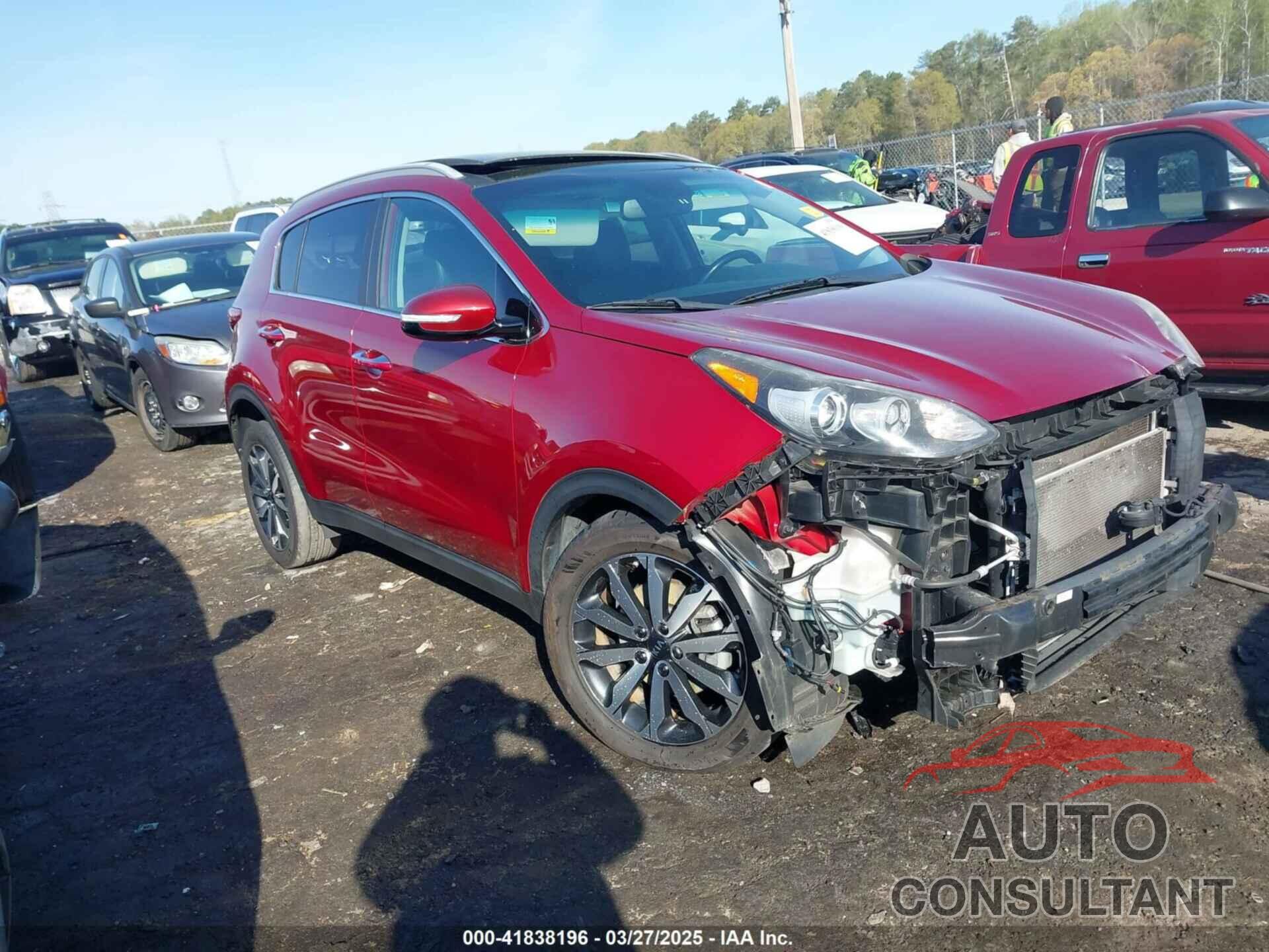 KIA SPORTAGE 2017 - KNDPN3AC6H7210275