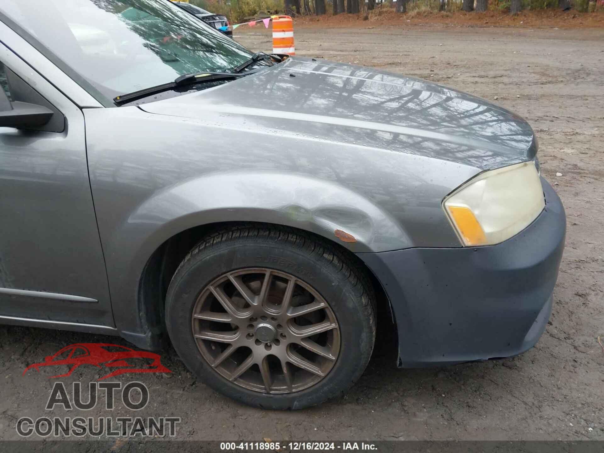 DODGE AVENGER 2012 - 1C3CDZAG4CN310049