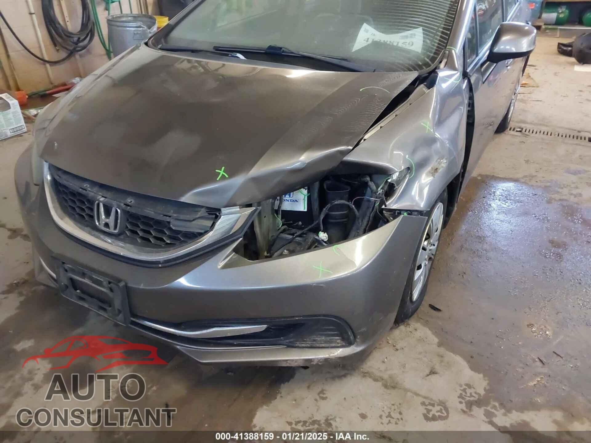 HONDA CIVIC 2013 - 19XFB2F52DE087738