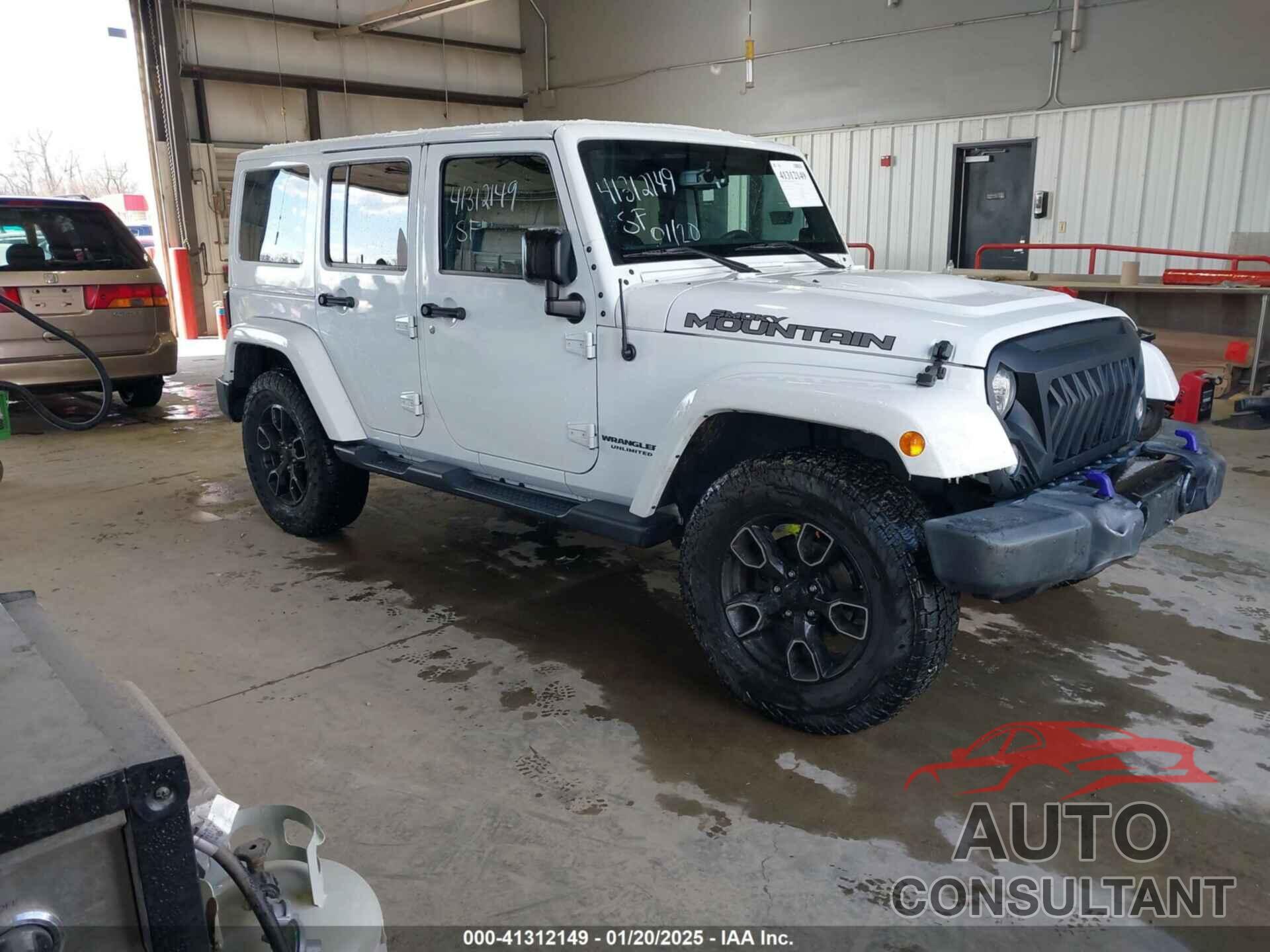 JEEP WRANGLER UNLIMITED 2017 - 1C4BJWEGXHL665285