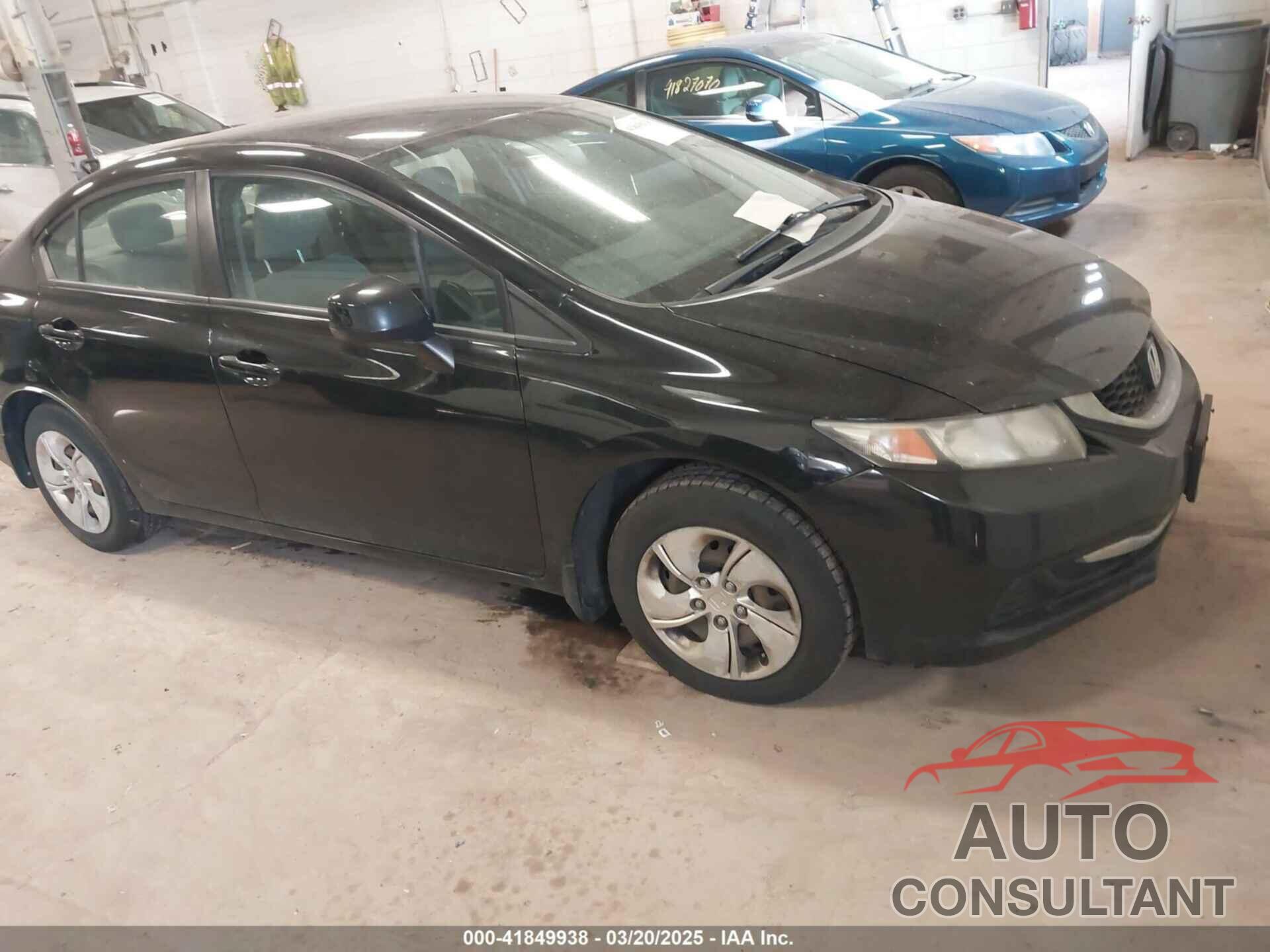HONDA CIVIC 2013 - 19XFB2F51DE089898