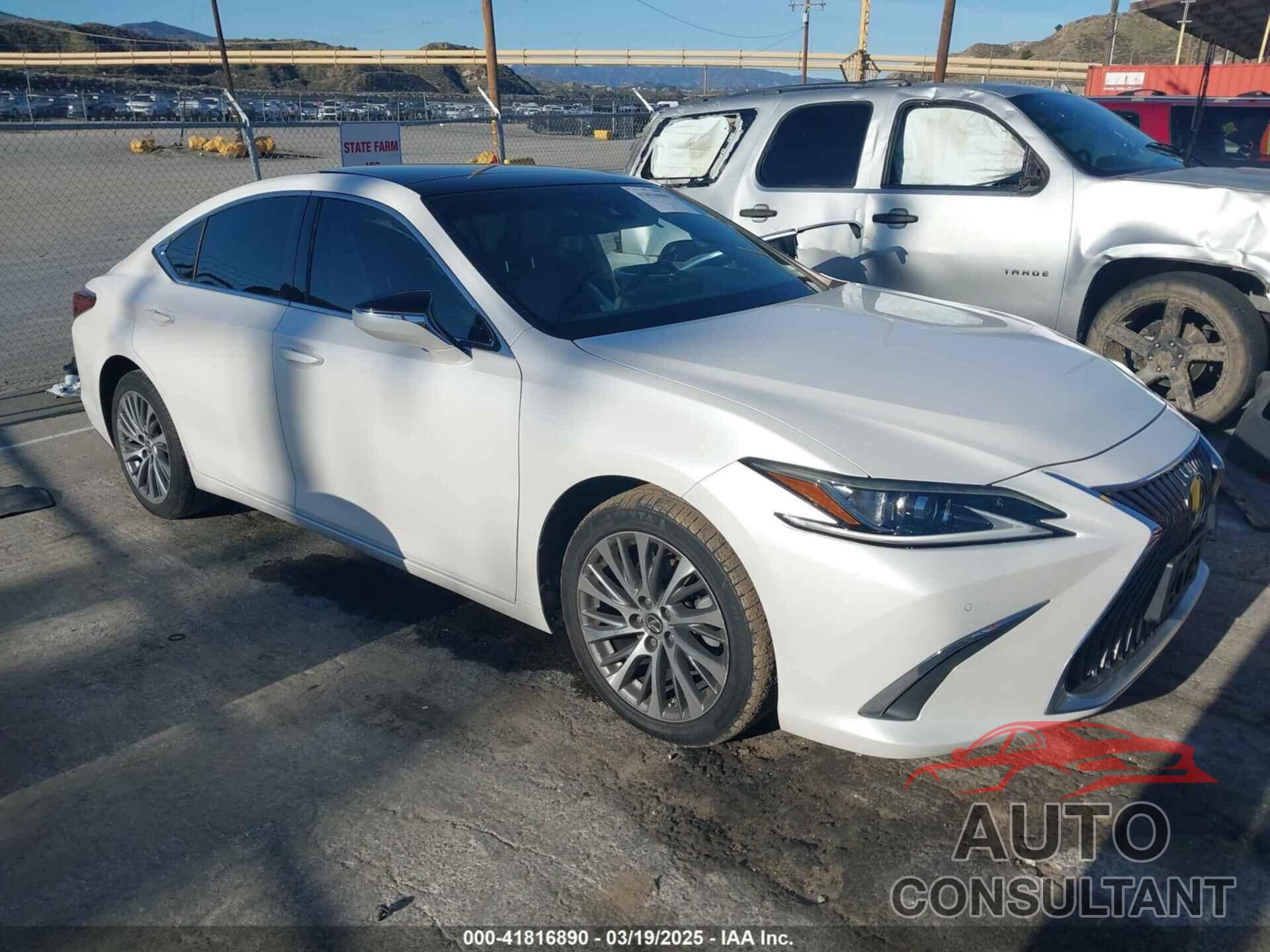 LEXUS ES 350 2019 - 58ABZ1B11KU019473