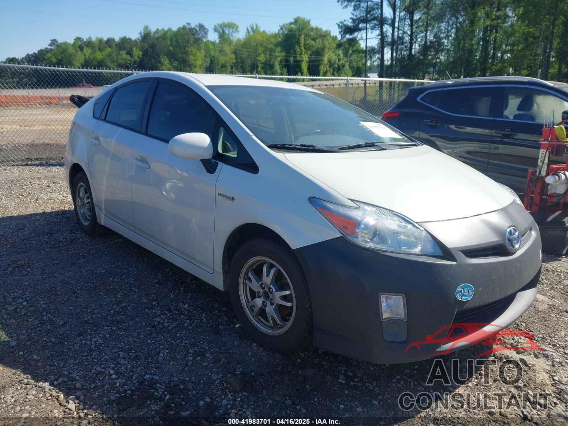TOYOTA PRIUS 2011 - JTDKN3DU6B1450449